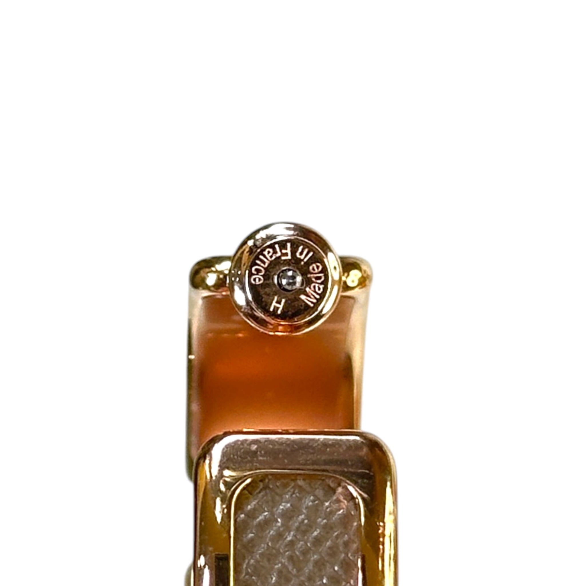 Hermes Olympe Earrings Gold