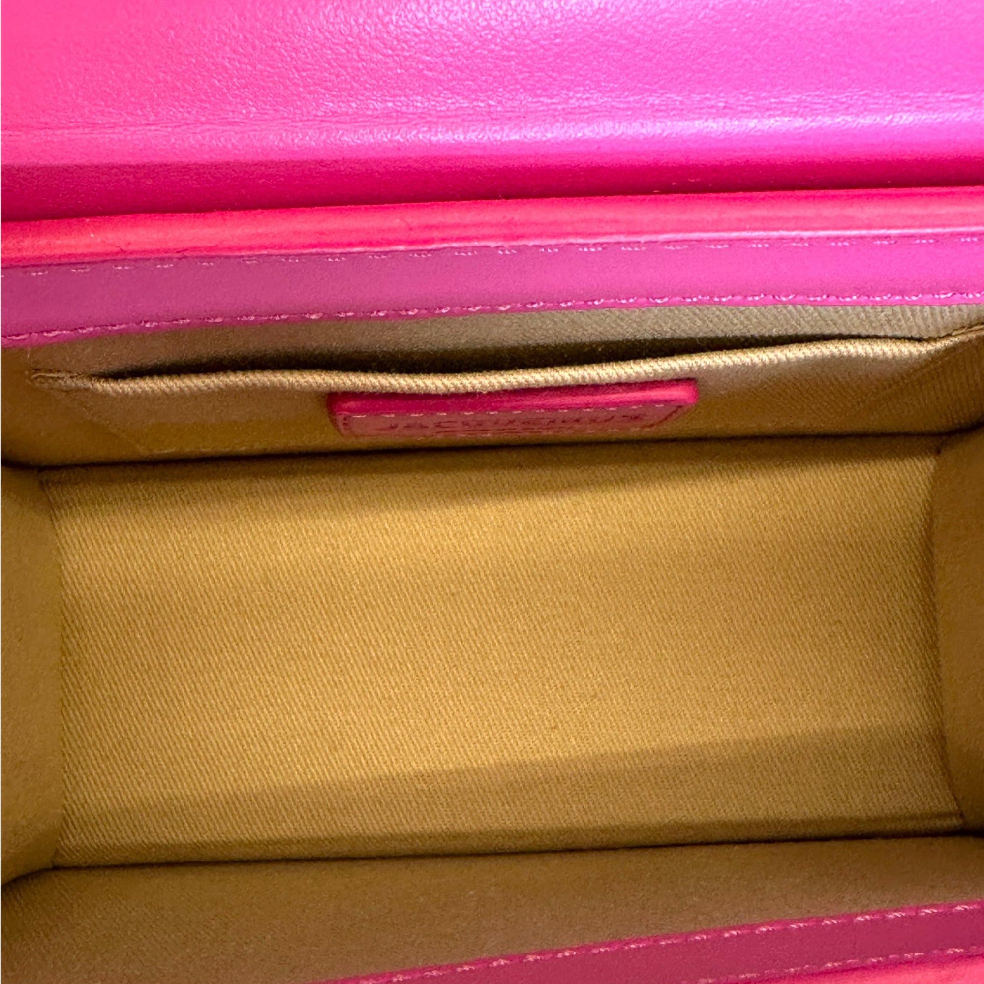 Jacquemus Le Chiquito Noeud Top Handle Bag Pink Leather