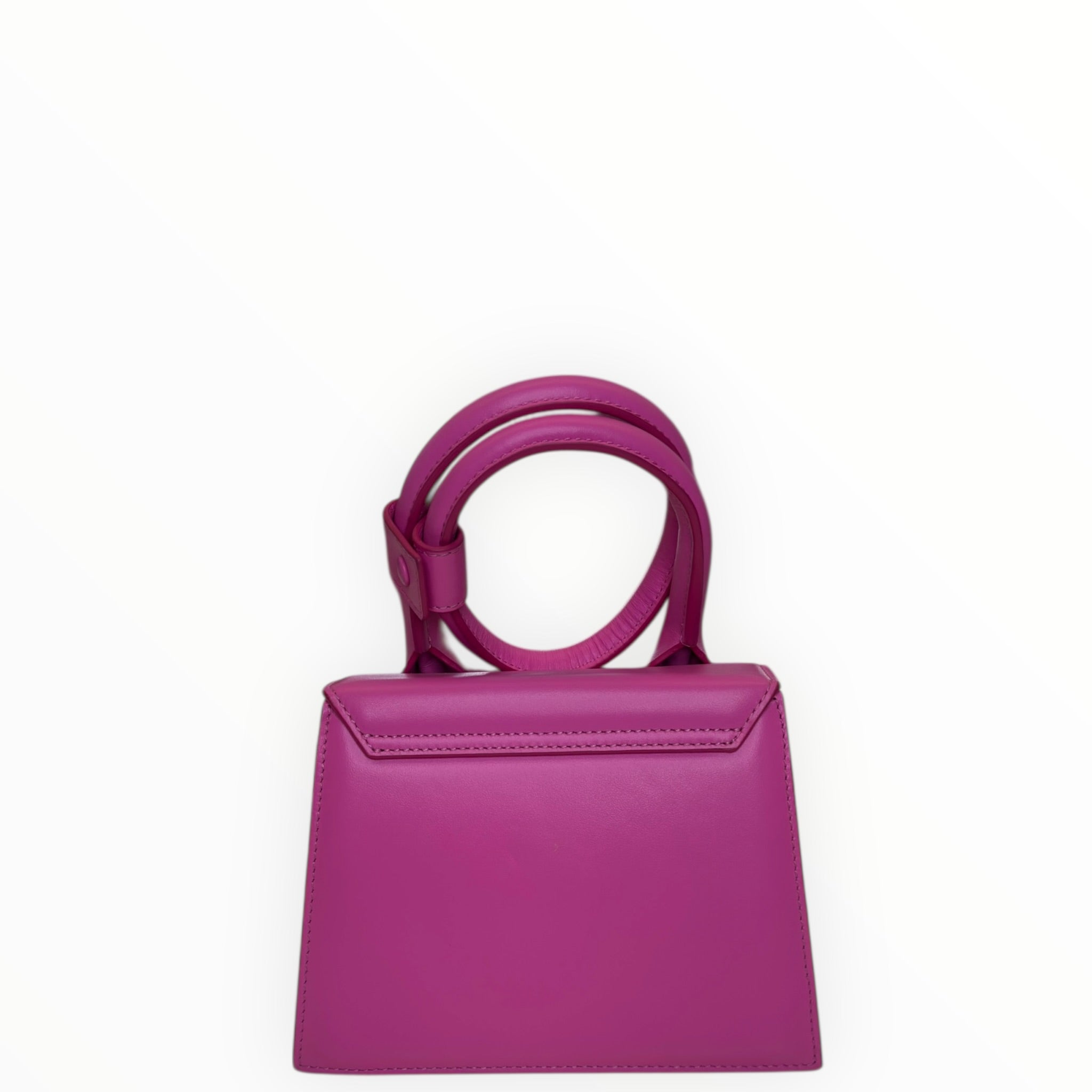 Buy Jacquemus Le Chiquito Noeud Top Handle Bag Pink Leather Online