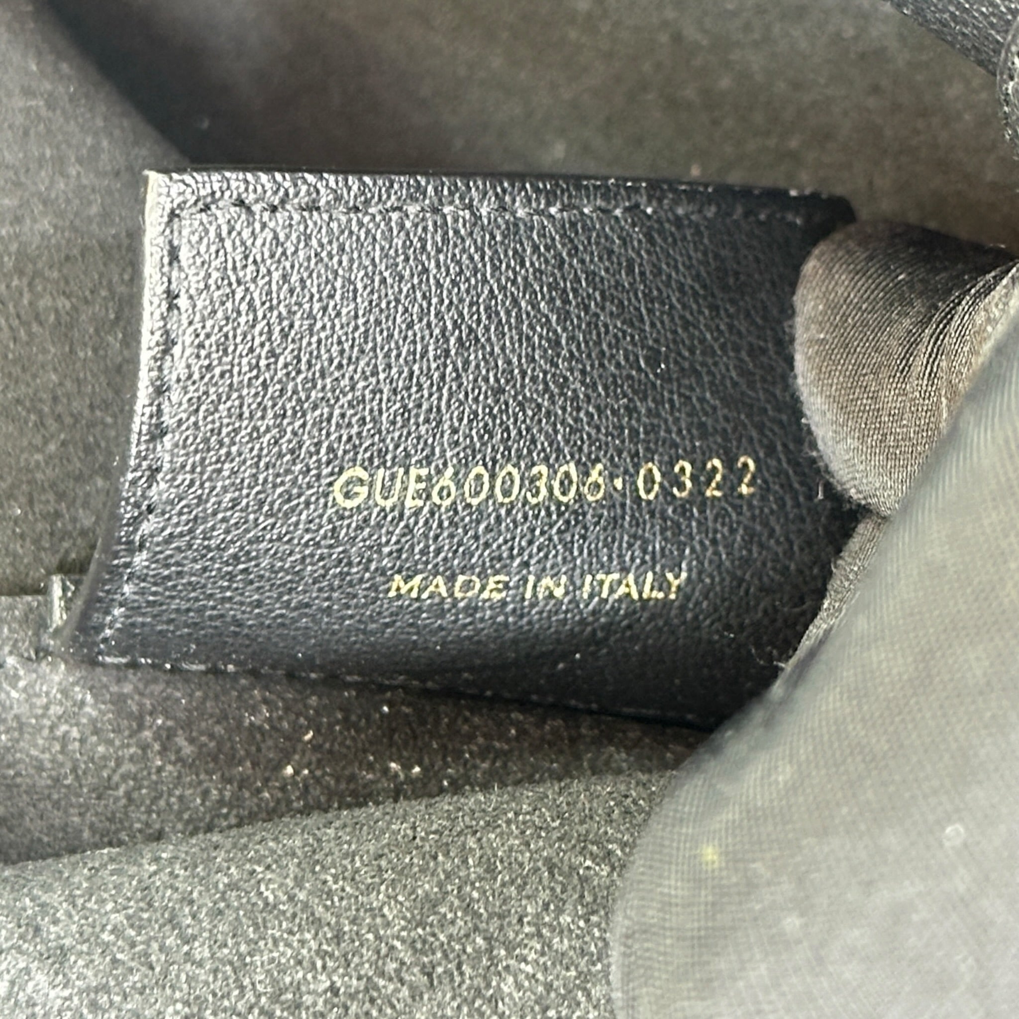 Saint Laurent N/S Black Leather Large Shopping Tote