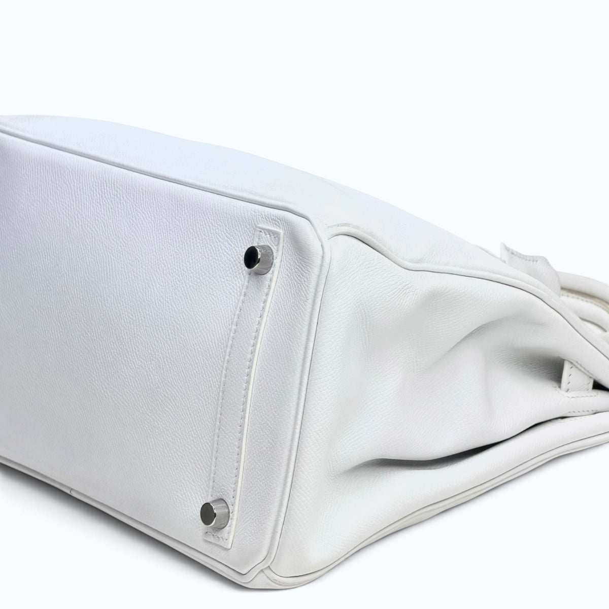 Hermes Birkin 30 White PHW Hand Bag