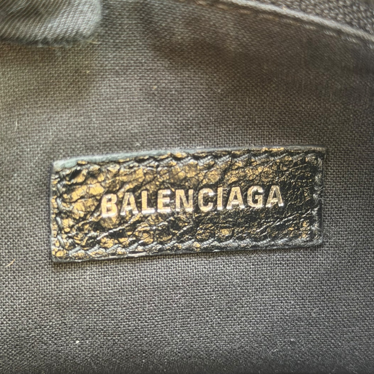 Balenciaga Le Cagole xs Black Leather Shoulder Bag