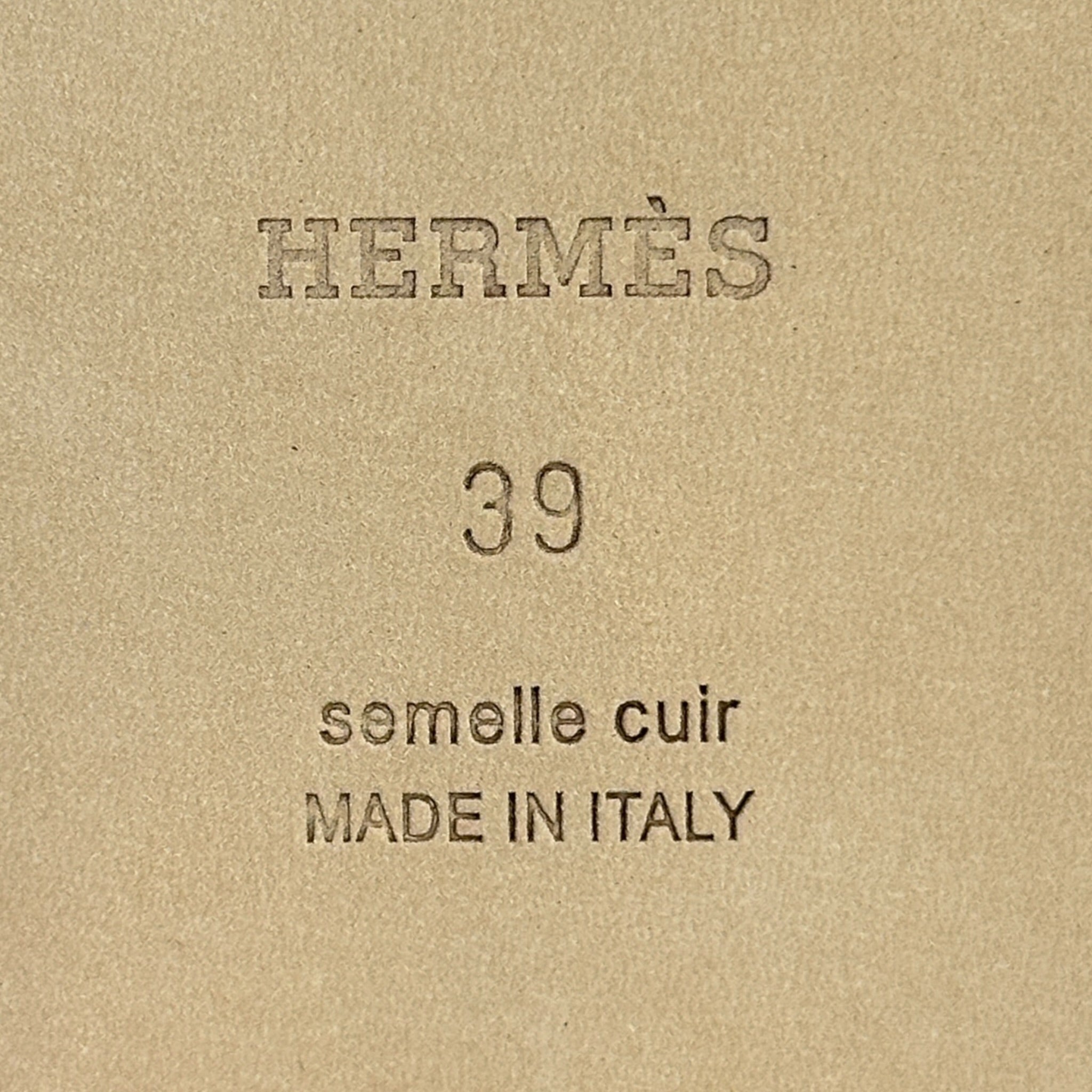 Hermes Oran Rouge H EU 39