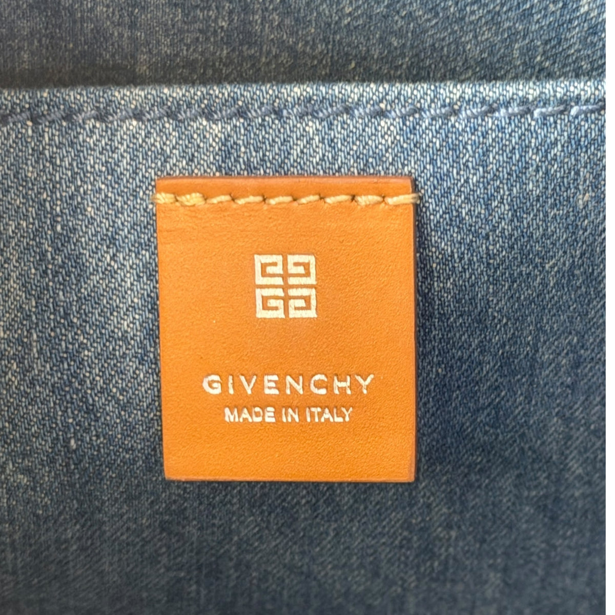 Givenchy G-Tote Large Denim shoulder Bag