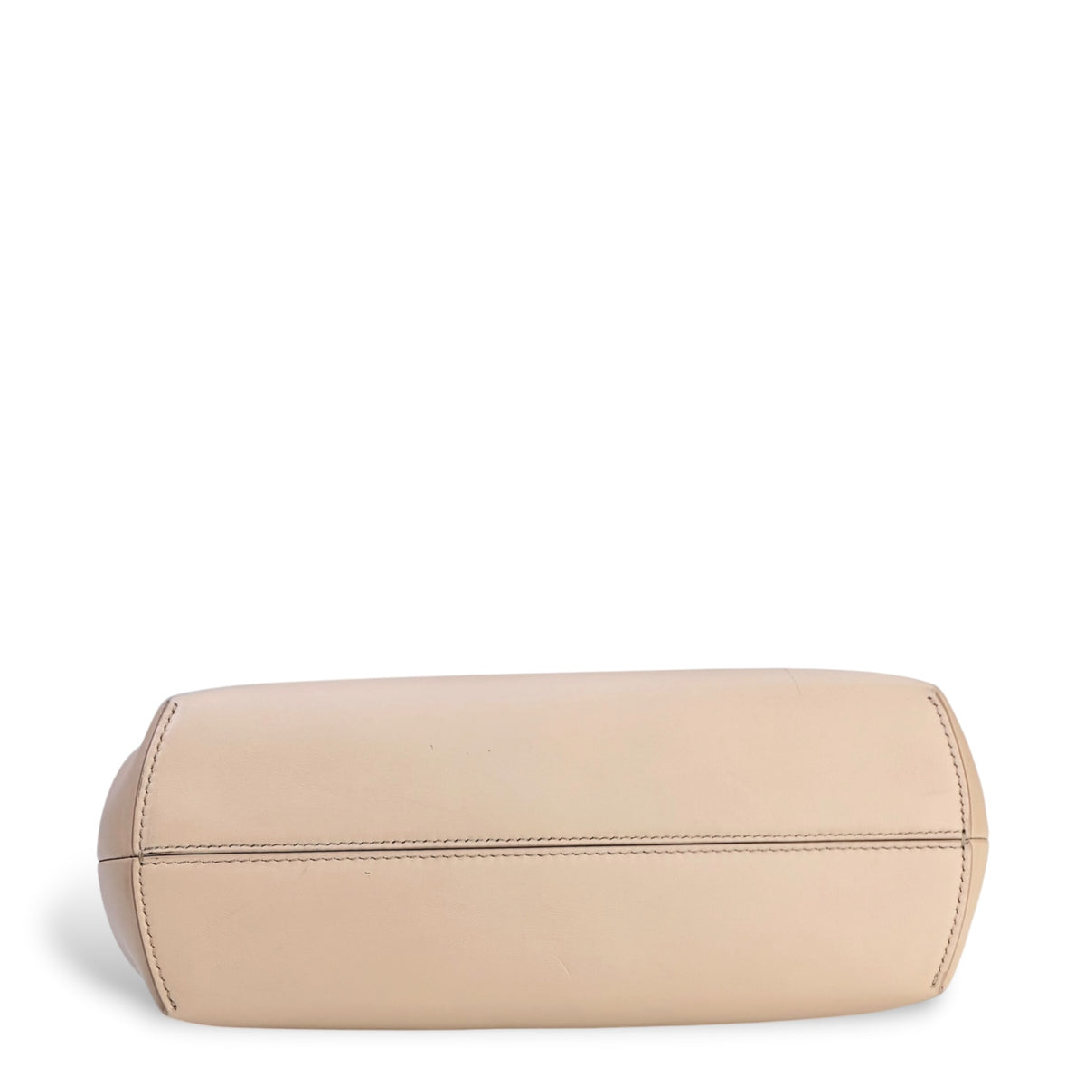 Fendi First Small Dove Grey Leather Clutch Bag