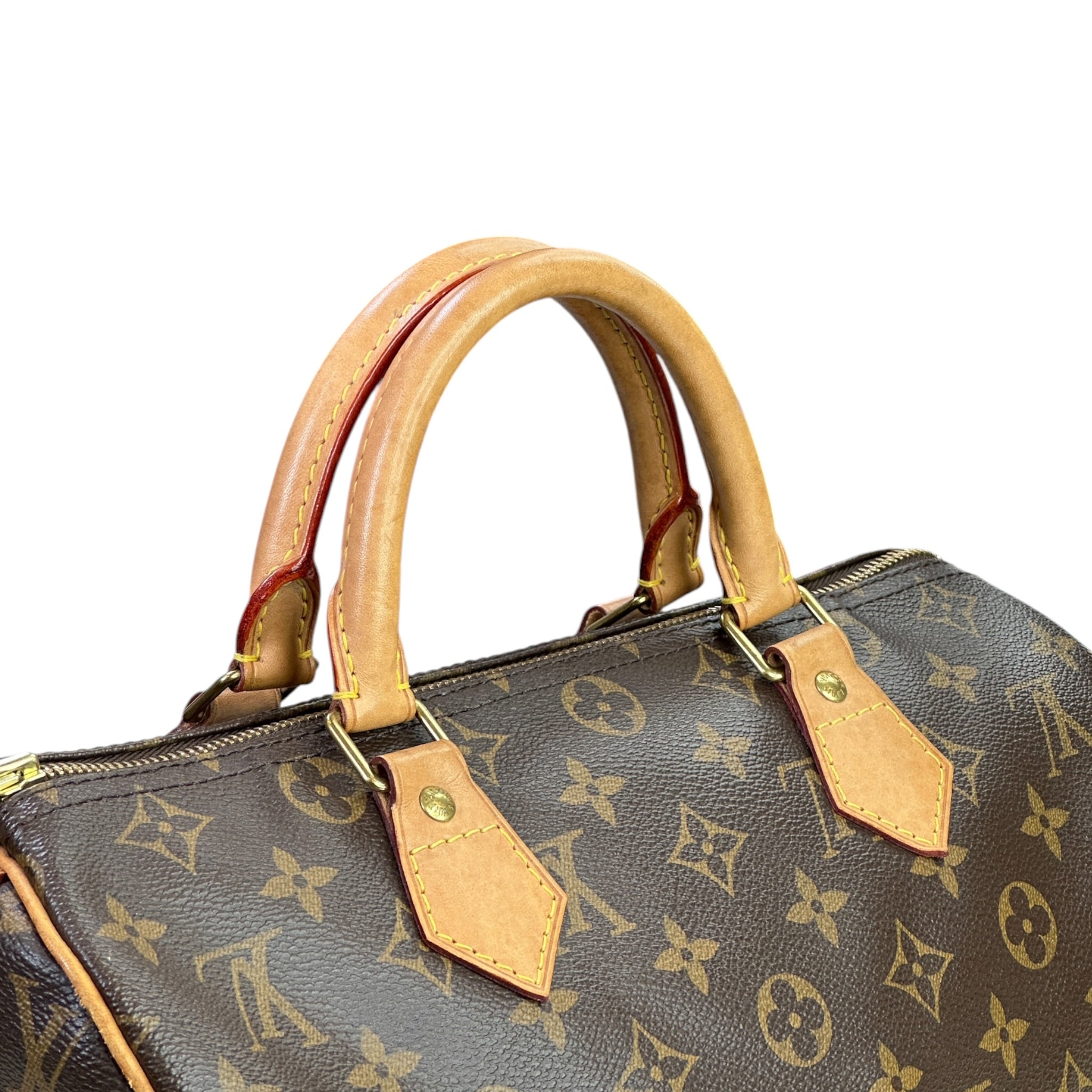 Louis Vuitton Speedy 30 Monogram Leather Handbag