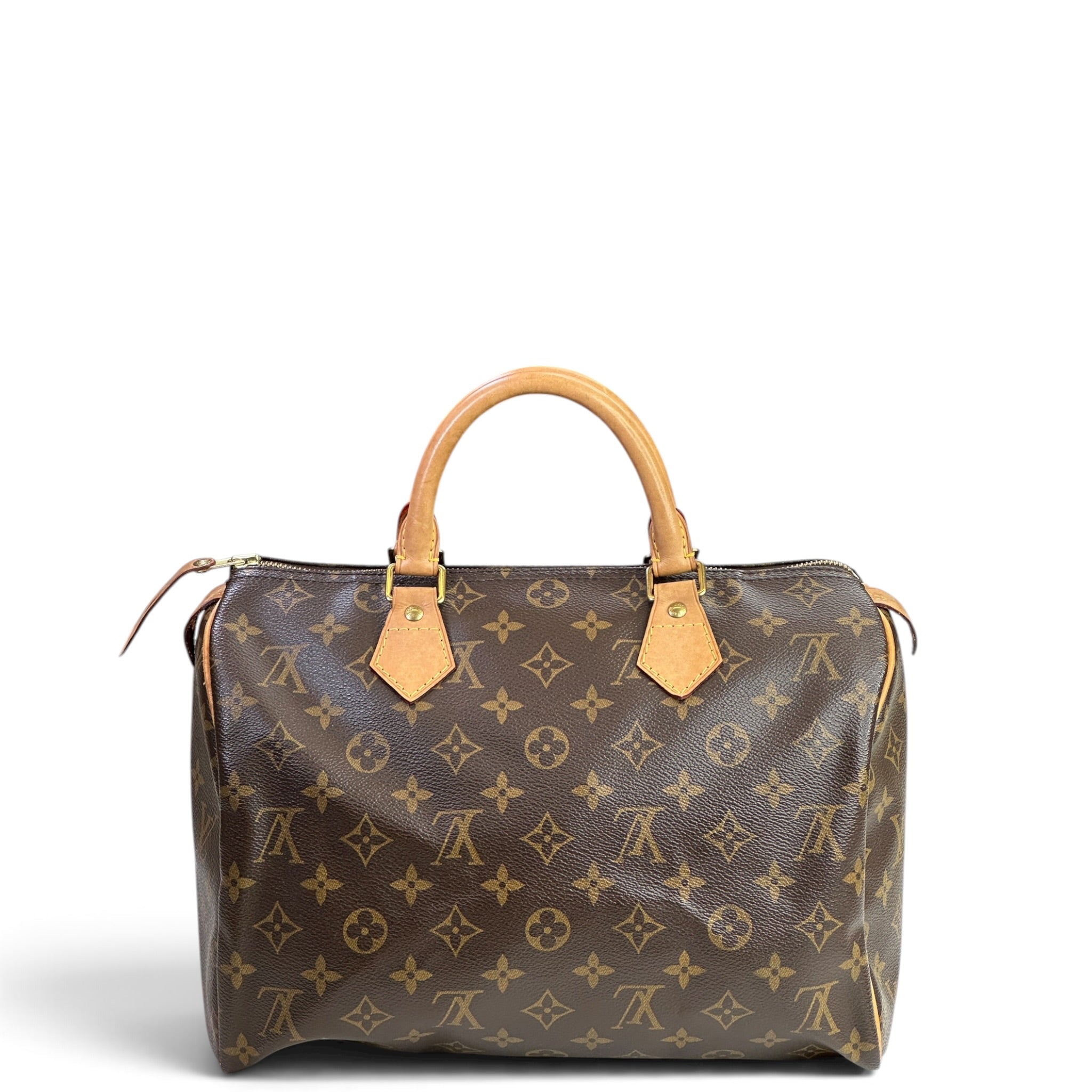 Louis Vuitton Speedy 30 Monogram Leather Handbag