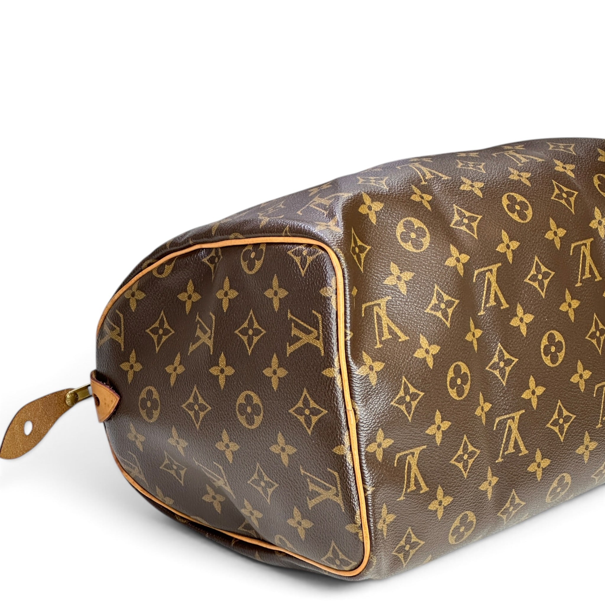 Louis Vuitton Speedy 30 Monogram Leather Handbag