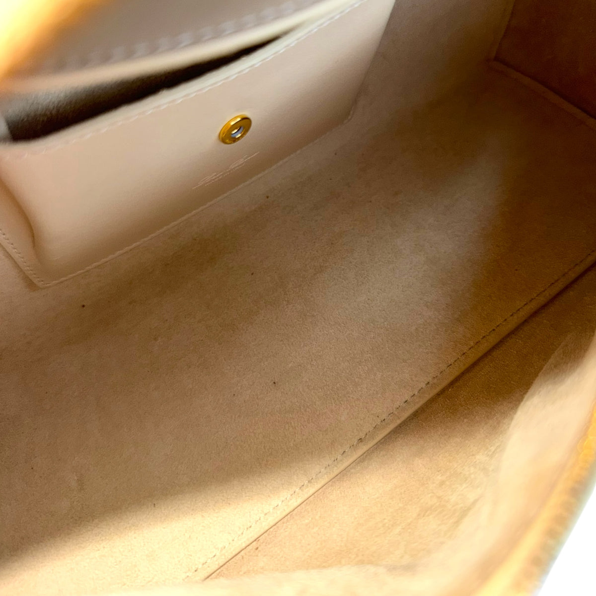 Loro Piana Extra bag L27 beige calf skin shoulder bag
