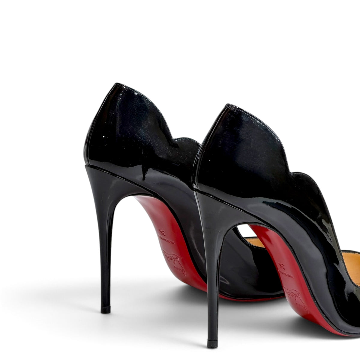 Christian louboutin Kate 100 Patent Leather Pumps