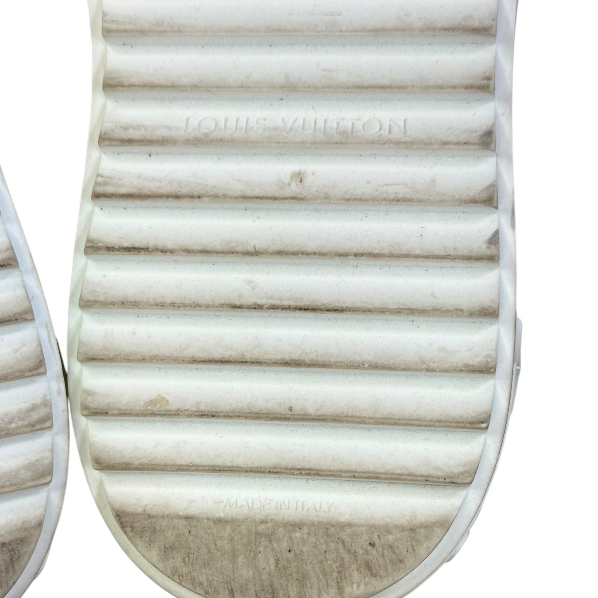 Louis Vuitton Time Out White Leather Sneaker EU 38.5