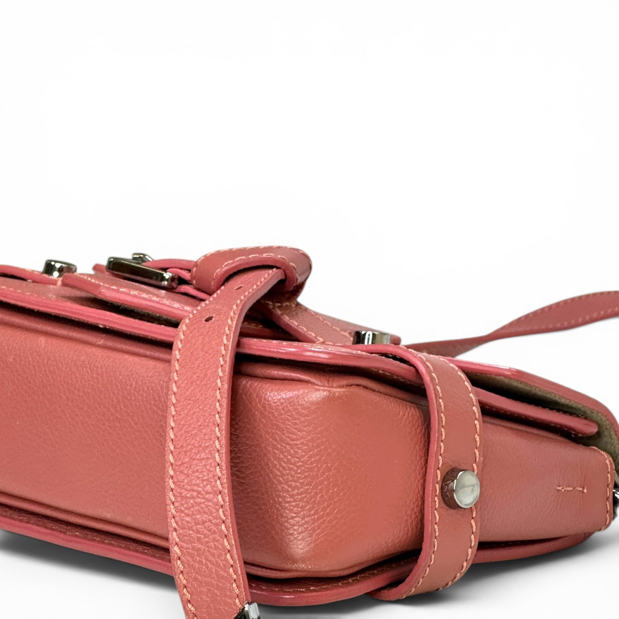 Jimmy Choo Lexie Rosewood Leather Crossbody Bag