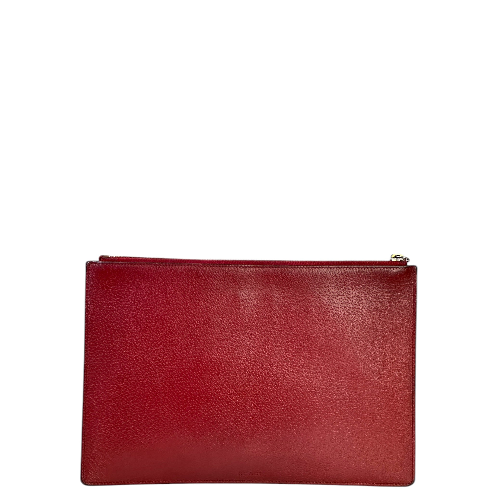 Gucci Tian Zip Pouch GG Supreme Monogram Canvas