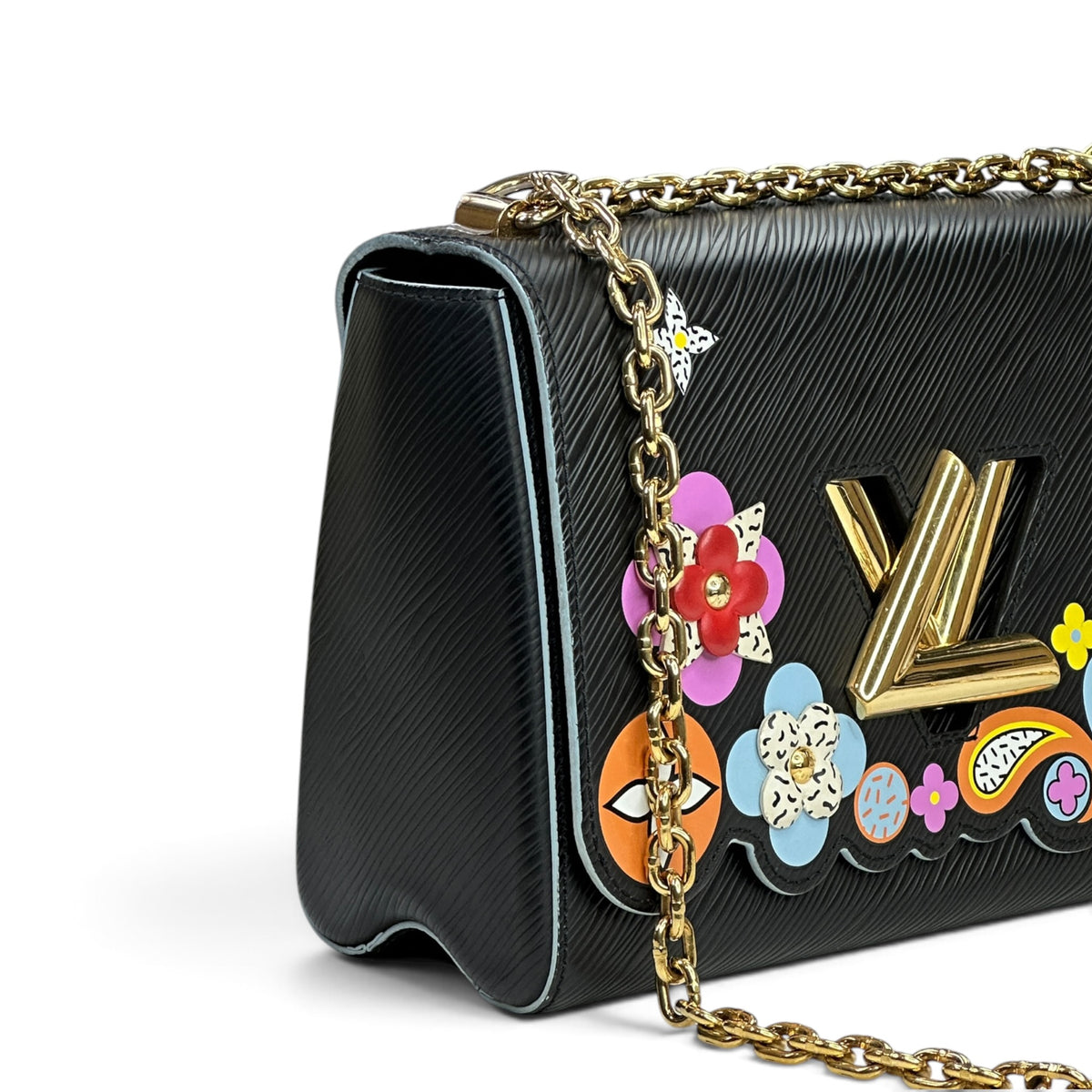 Louis Vuitton Epi Blooming Flowers Twist MM Bag