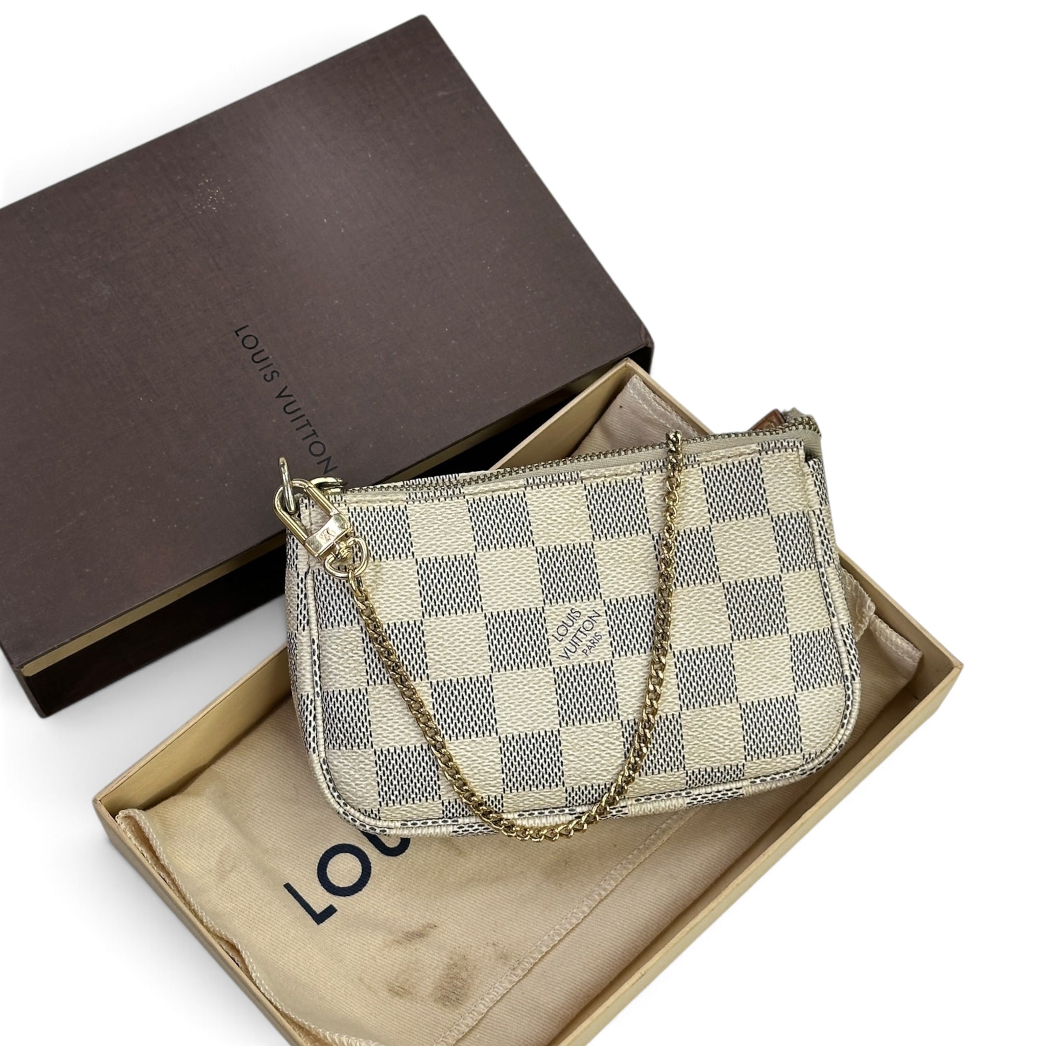 Louis Vuitton Damier Azur Mini Pochette Accessoires