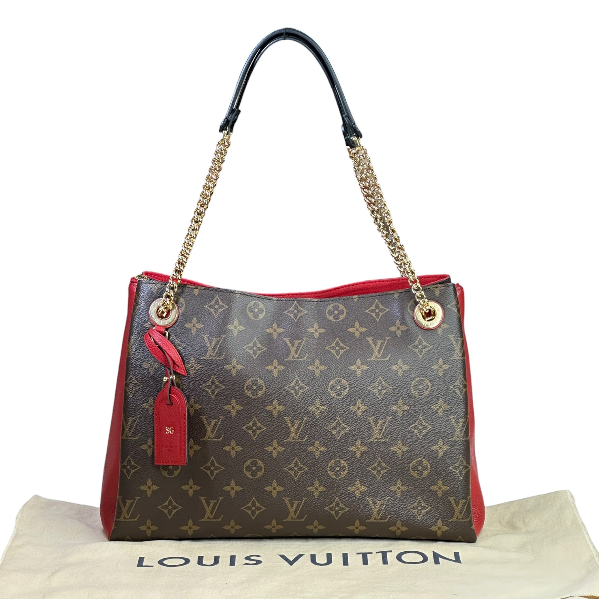 Louis Vuitton Surene MM Iconic Monogram Canvas Shoulder Bag