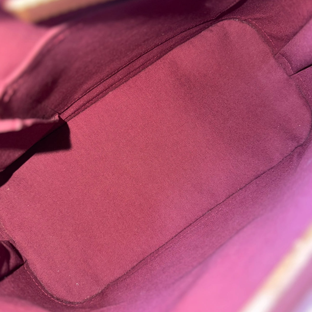 louis vuitton alma PM burgundy  patent leather handbag