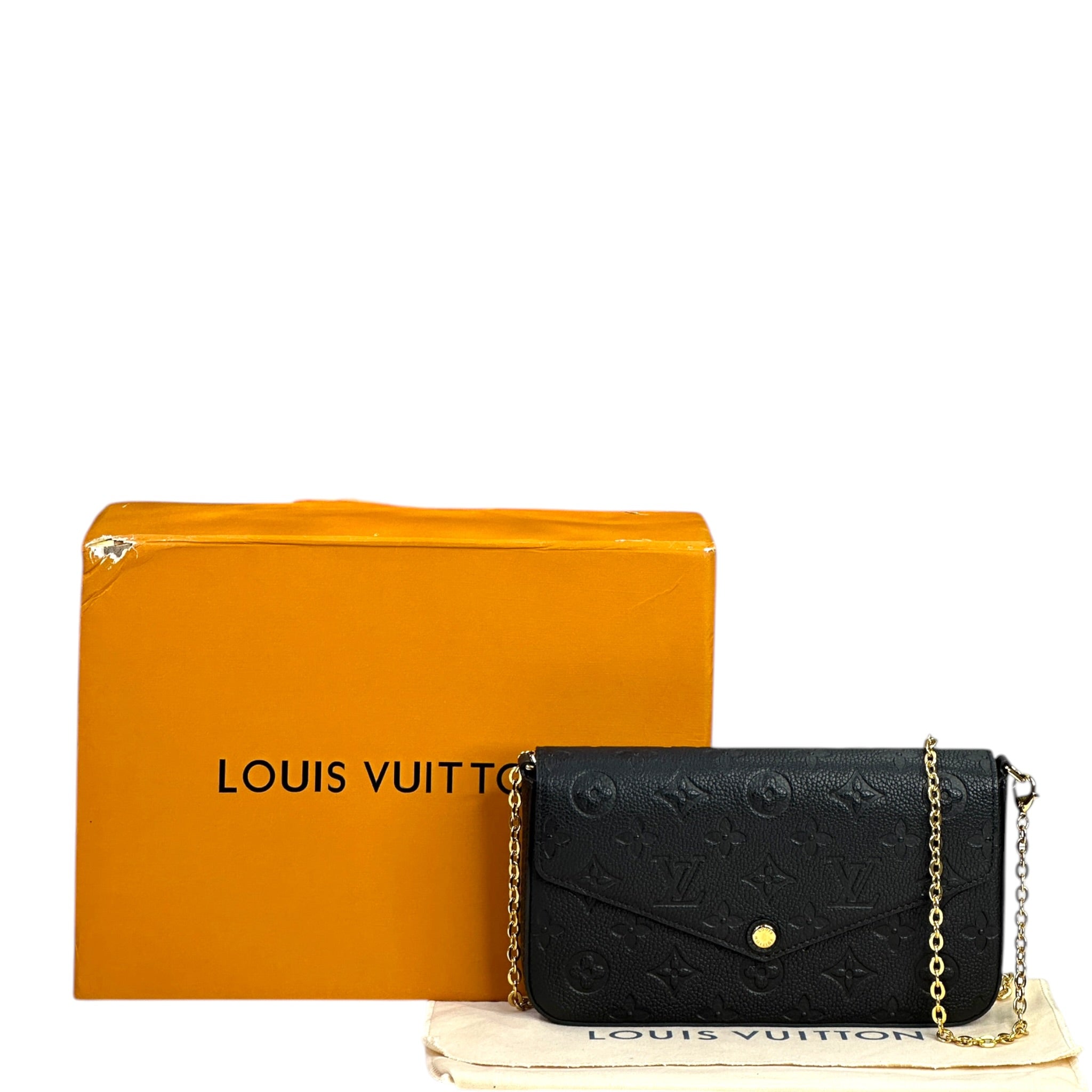 Louis Vuitton Pochette Félicie Black Monogram Empreinte