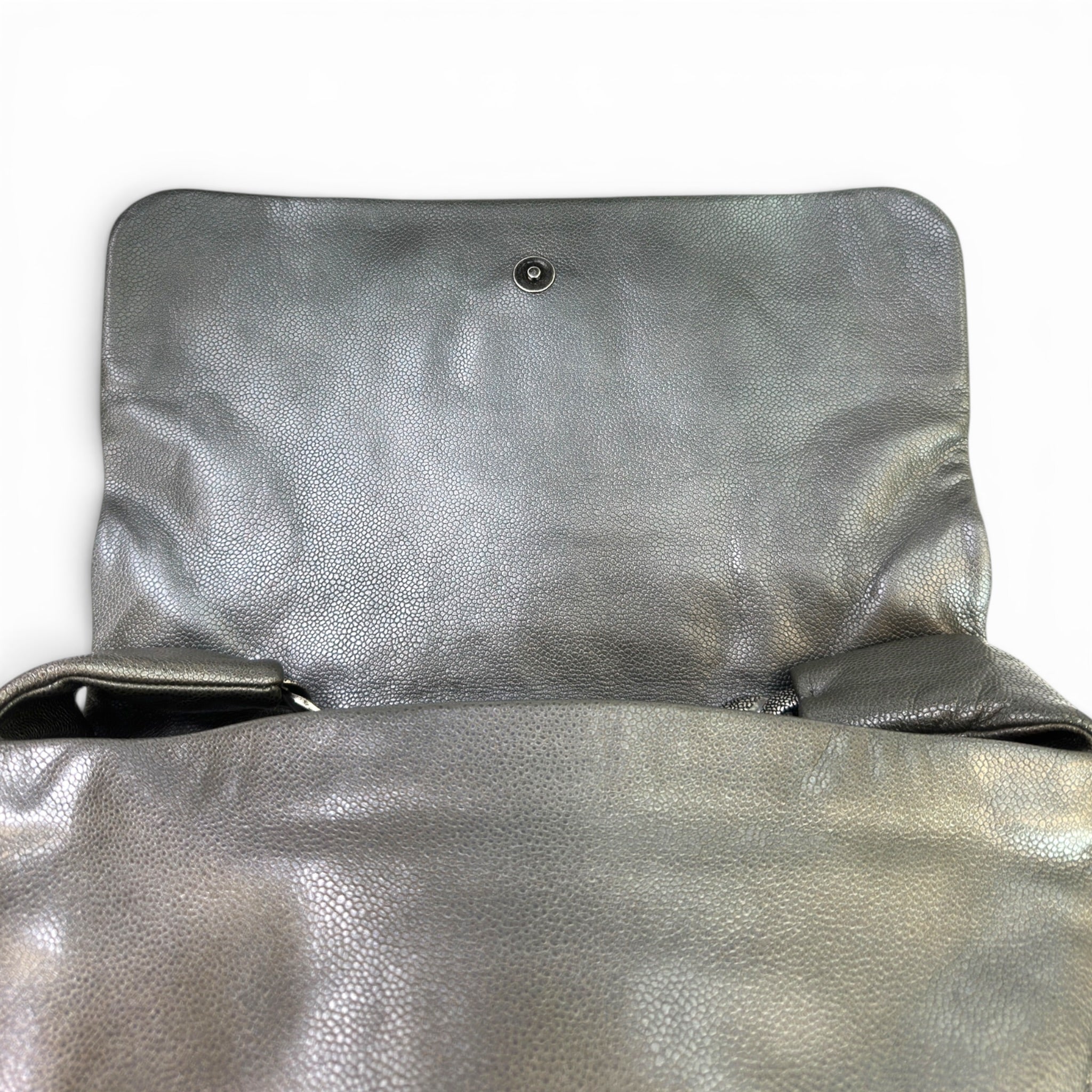 Chanel Flap Bag Caviar Leather Vintage