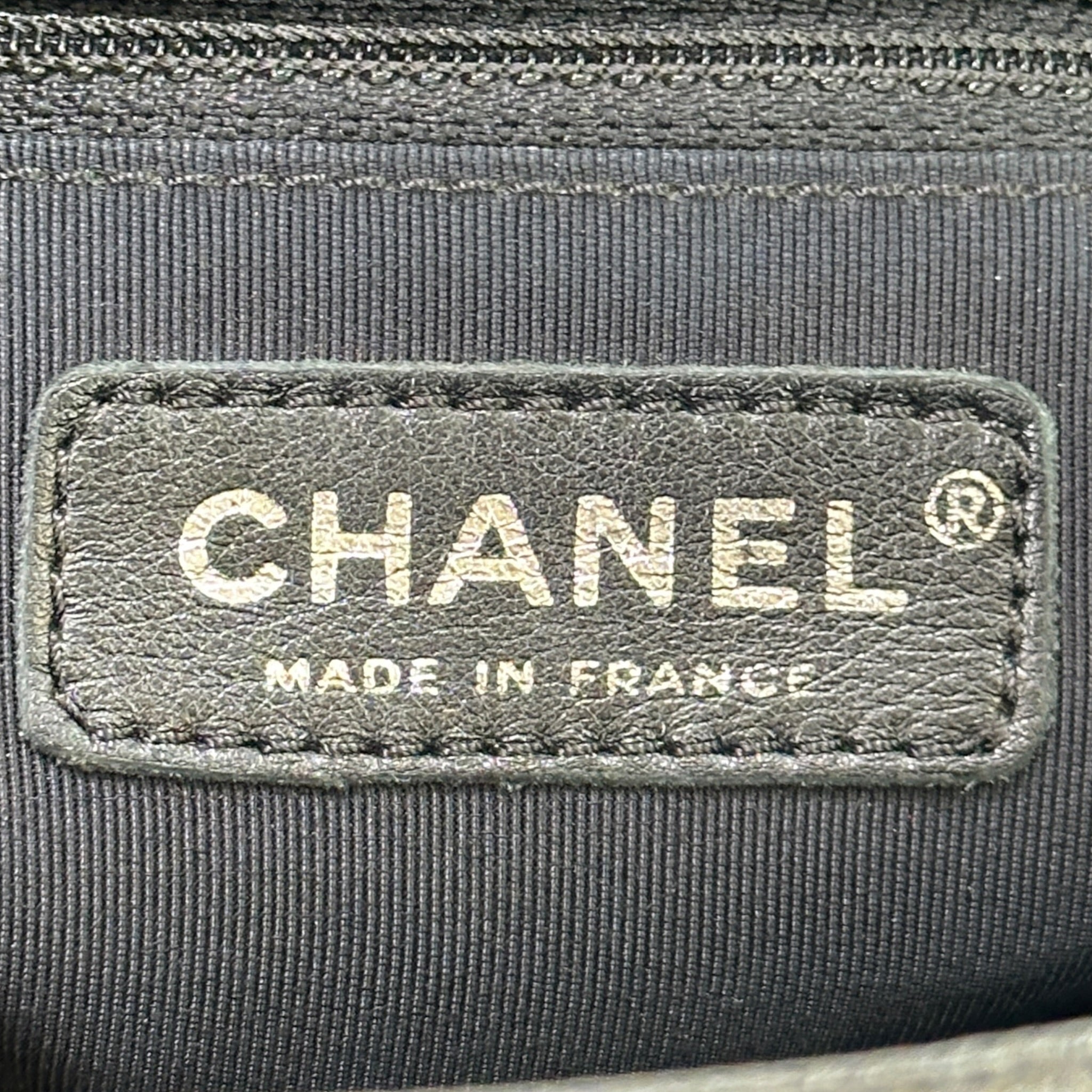 Chanel Flap Bag Caviar Leather Vintage