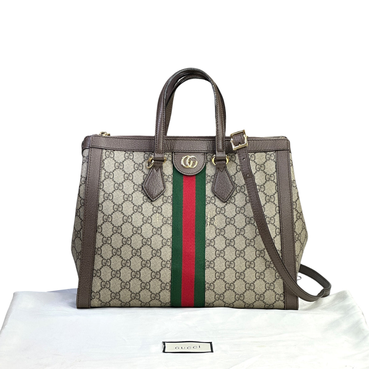 Gucci Ophidia Supreme Medium Canva Tote