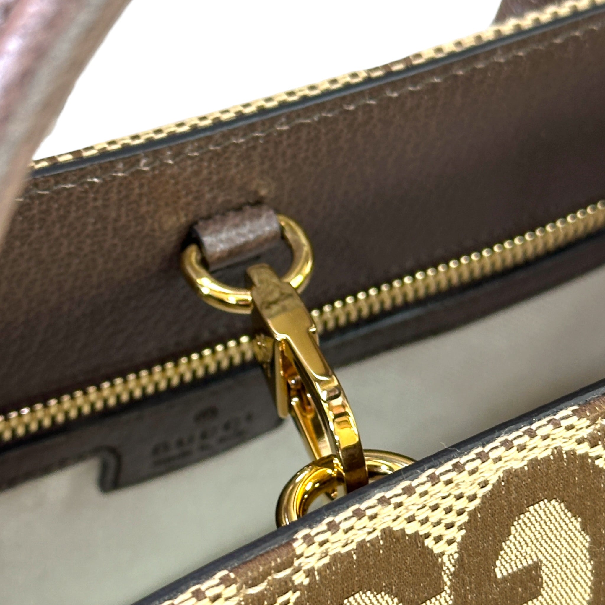 Gucci Jumbo GG Monogram Canvas Tote