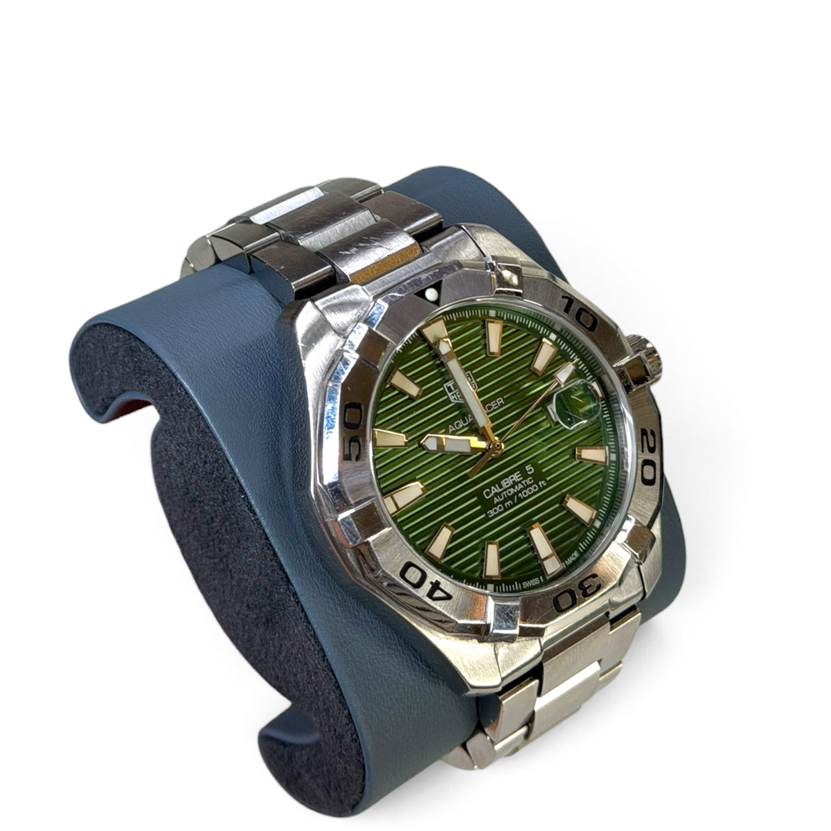 TAG Heuer Aquaracer 43 mm Calibre 5 Automatic Green Dial watch
