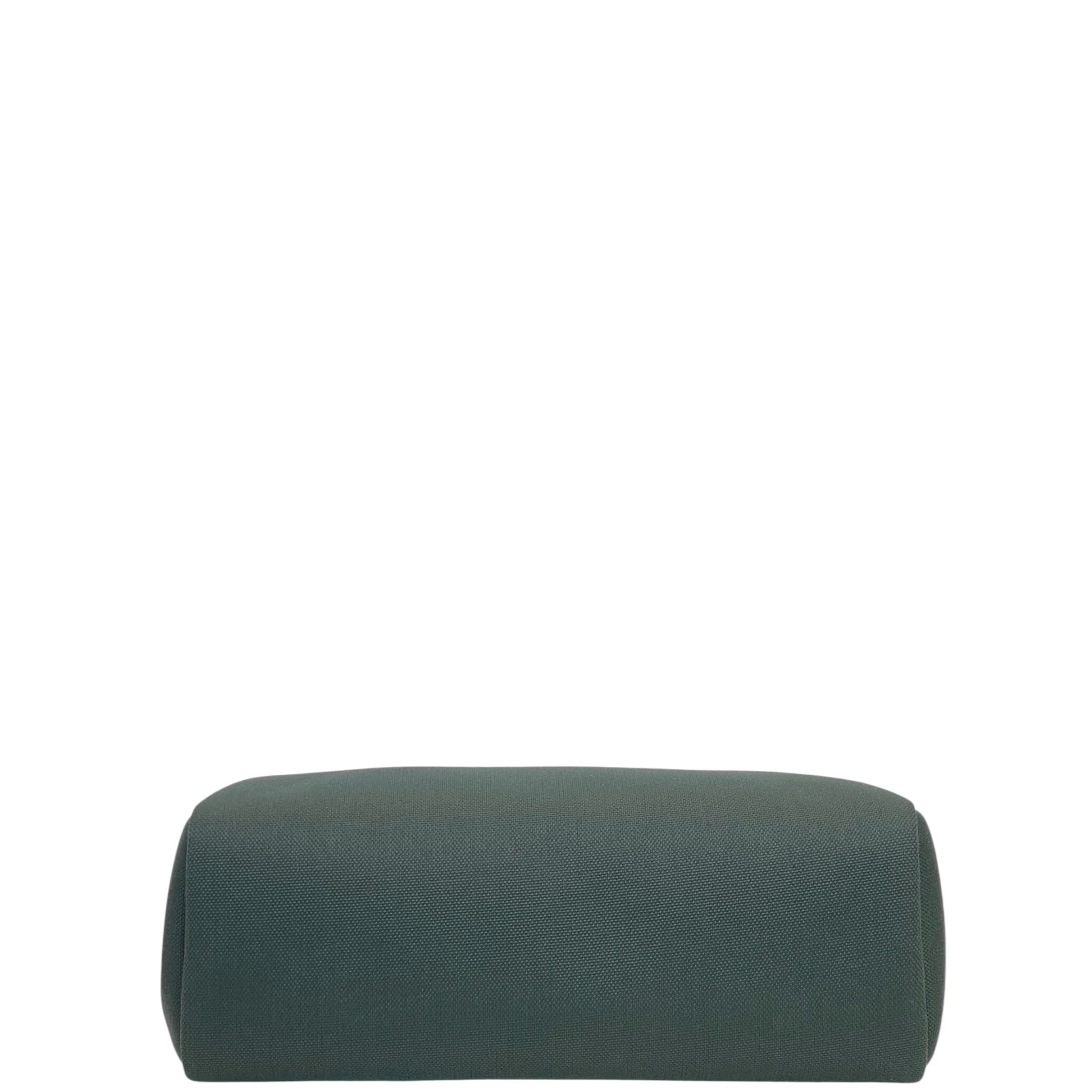 Hermès Herbag Zip 31 Travel Bag Black Militaire Canvas
