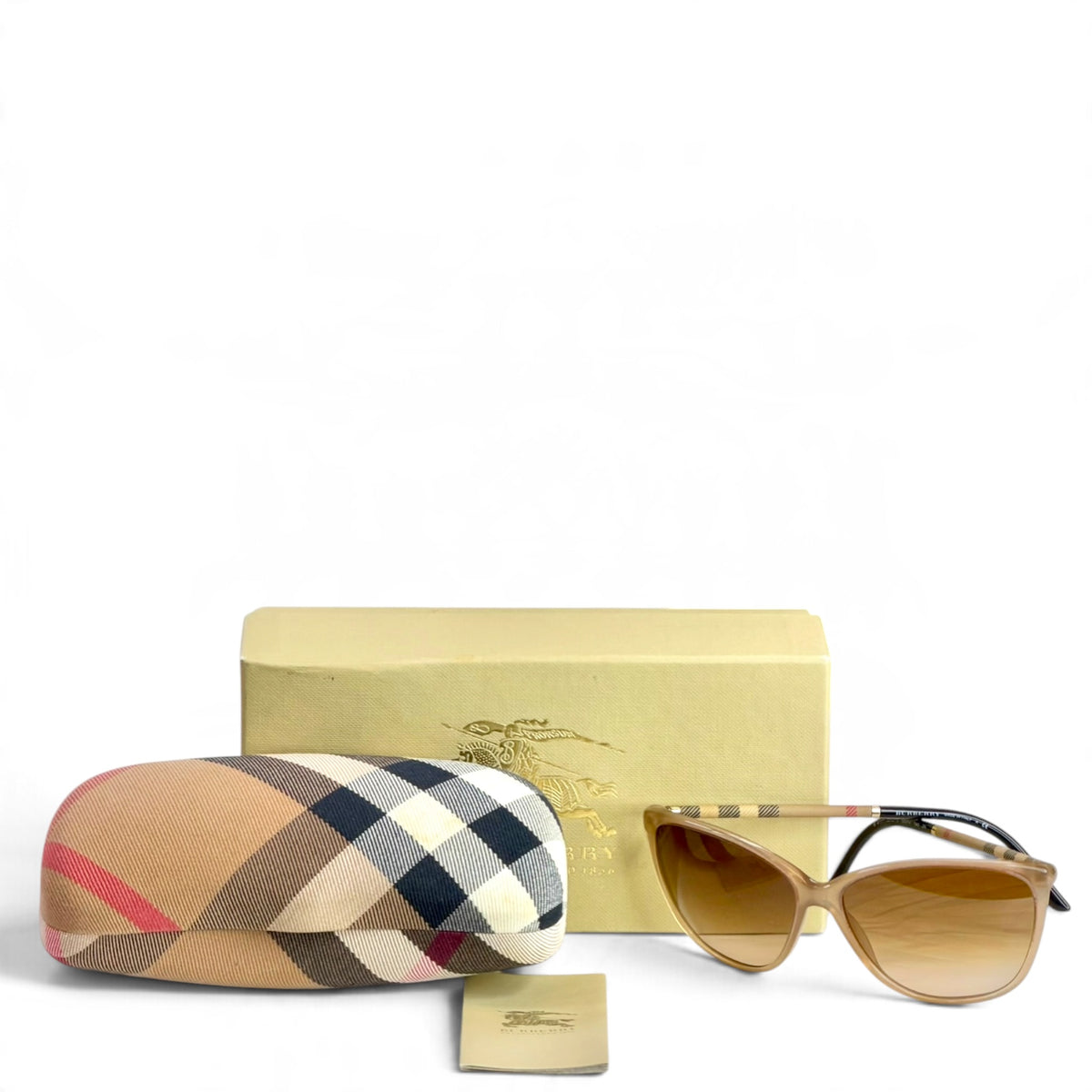 Burberry Women's Butterfly Sunglasses (Model BE4117)