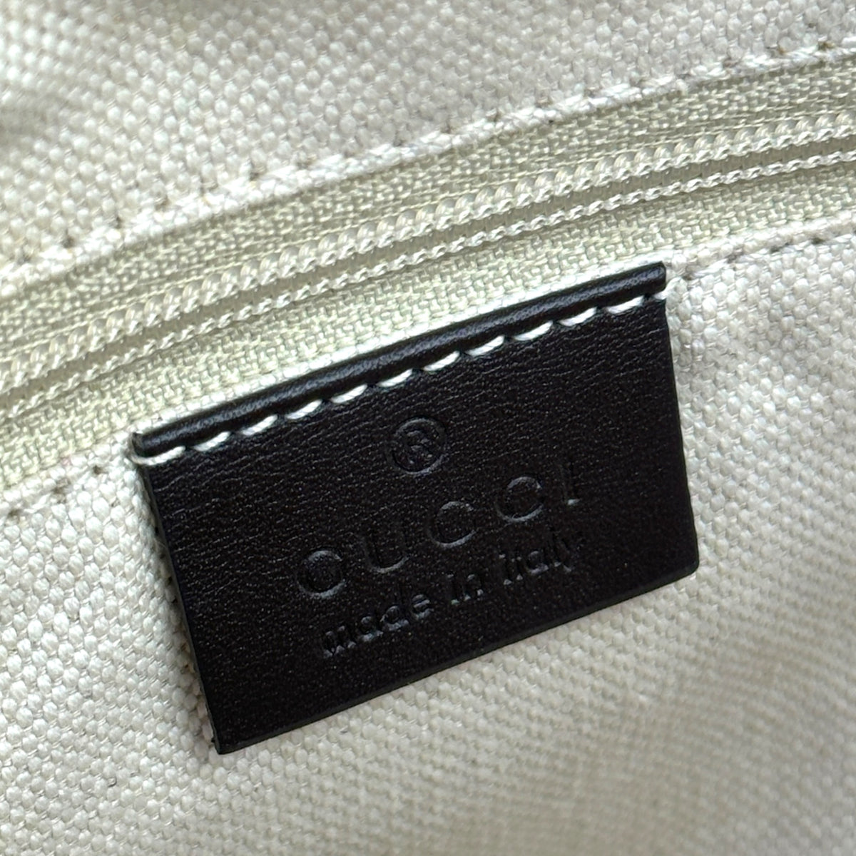 Gucci Sukey Beige Canvas Tote