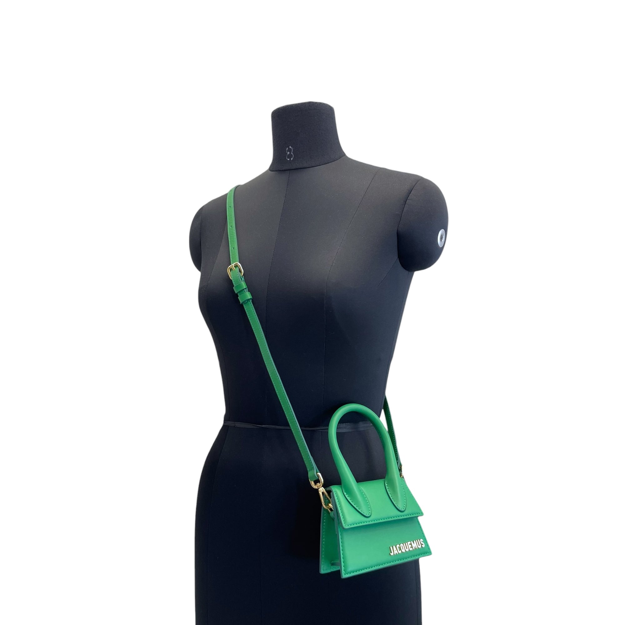 Jacquemus Le Chiquito Bag Green Leather