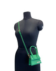 Jacquemus Le Chiquito Bag Green Leather