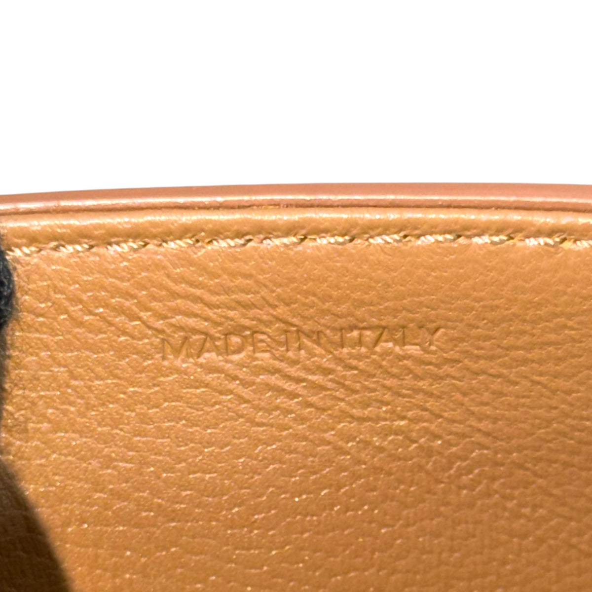 Celine teen tan  leather Triomphe crossbody  Bag