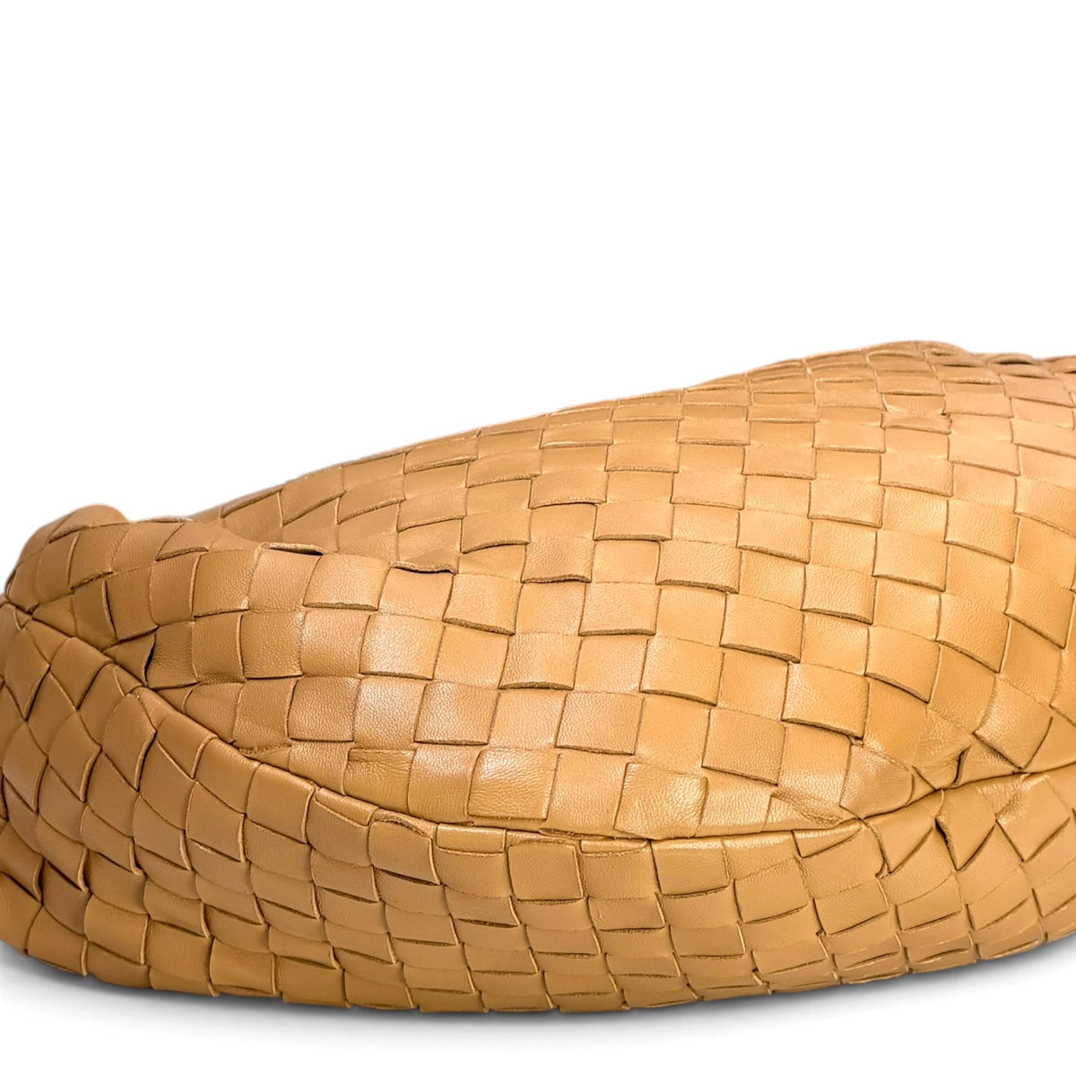 Bottega Veneta Intrecciato  small Camel  leather Jodie shoulder bag