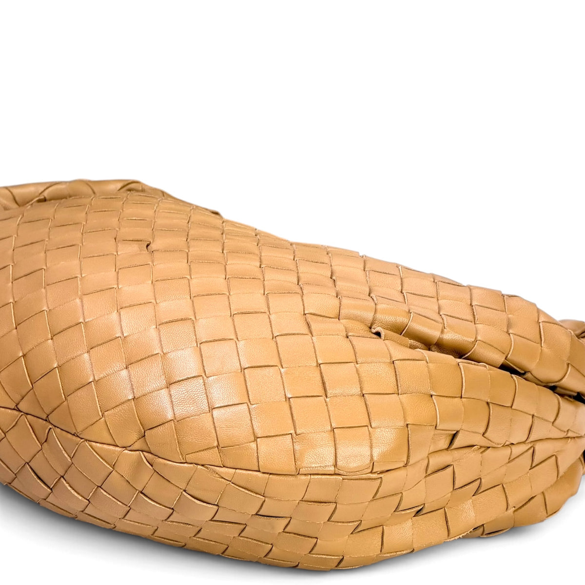 Bottega Veneta Intrecciato  small Camel  leather Jodie shoulder bag