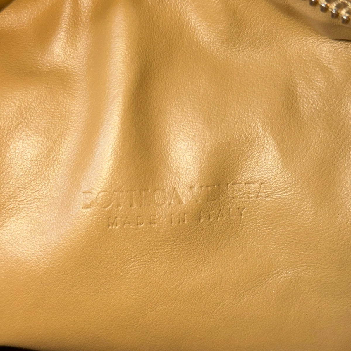 Bottega Veneta Intrecciato  small Camel  leather Jodie shoulder bag