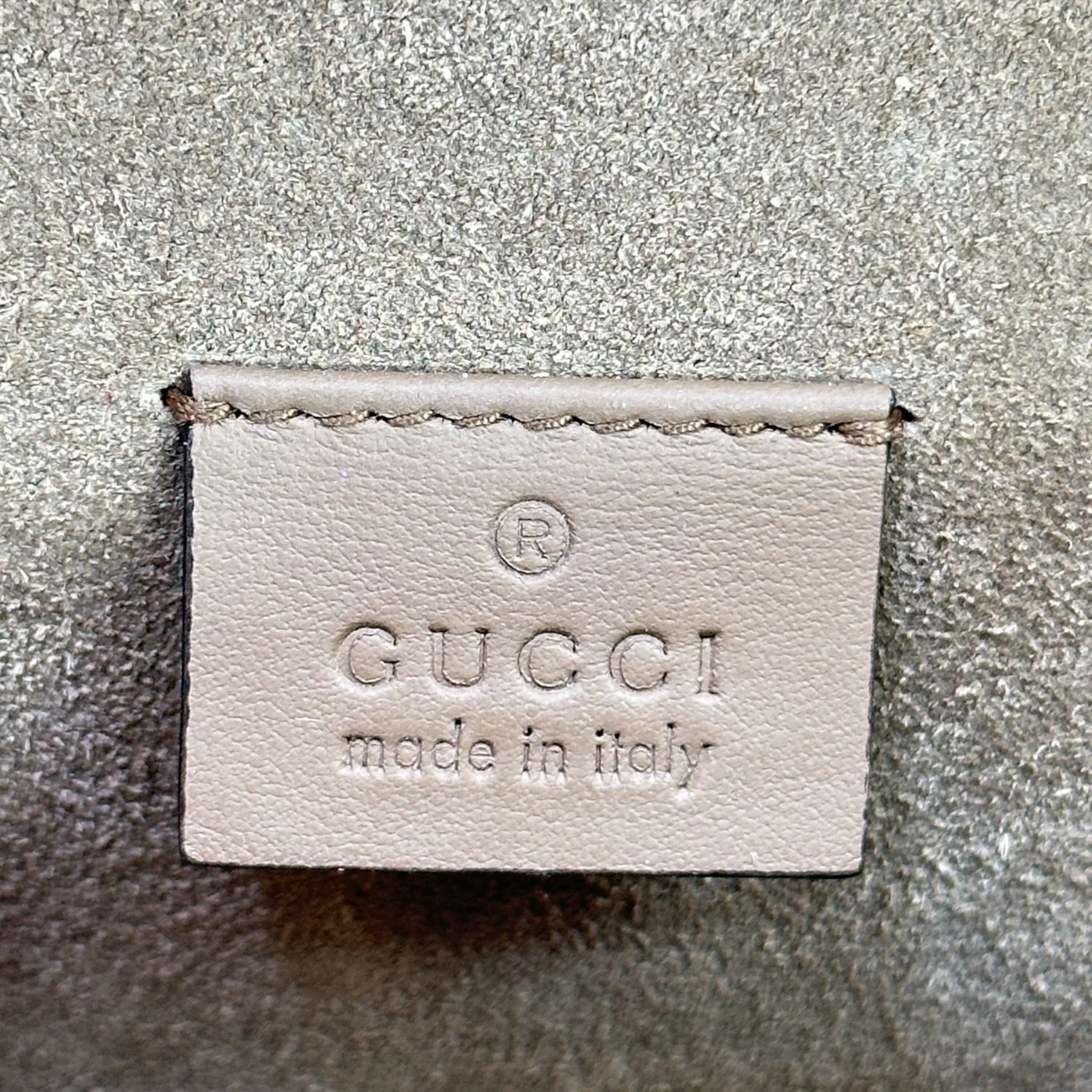 Gucci Dionysus Beige GG Supreme Canvas Shoulder Bag