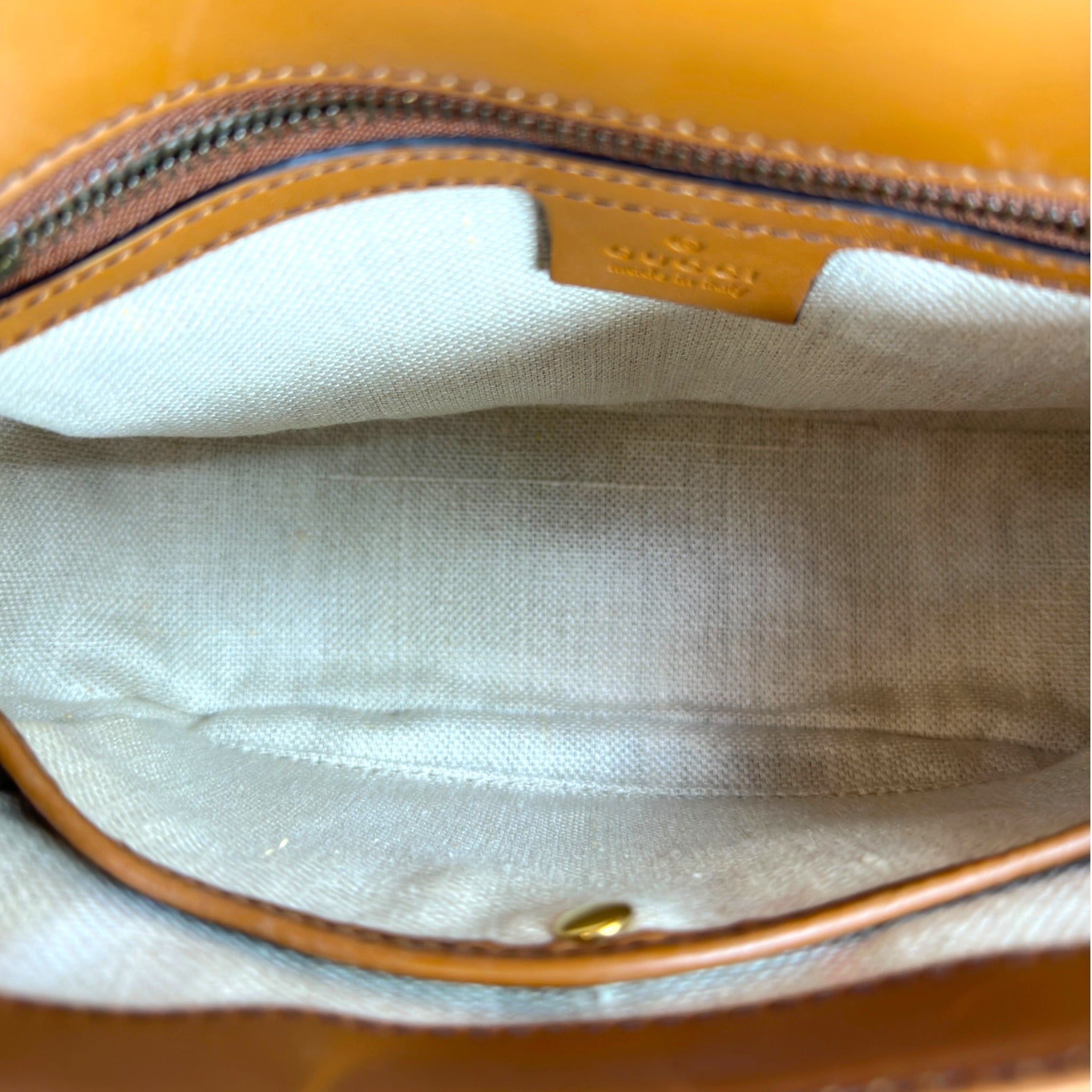 Gucci Lady Web Canvas/Leather Shoulder Bag
