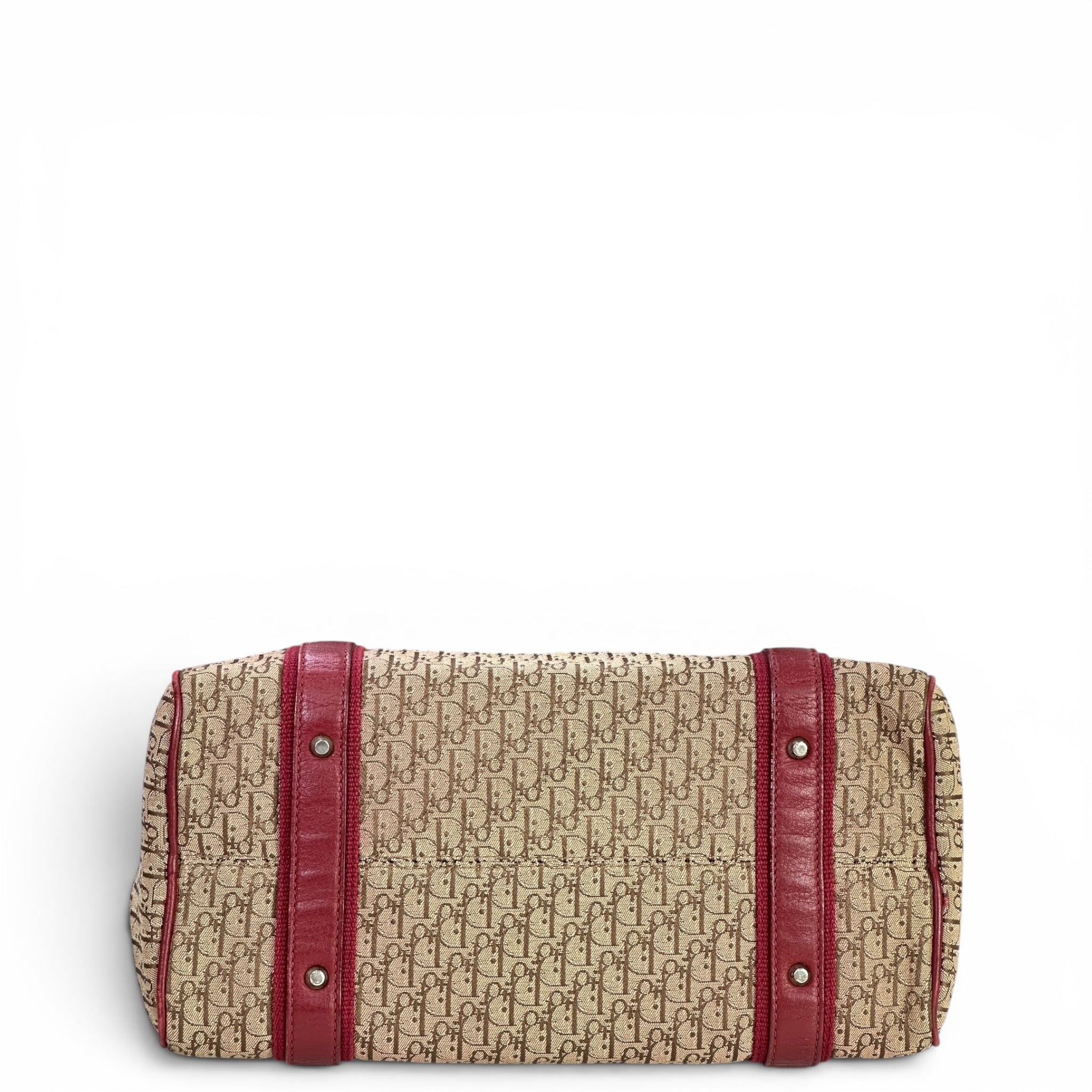 Christian Dior Street Chic Boston Monogram Canvas Bag
