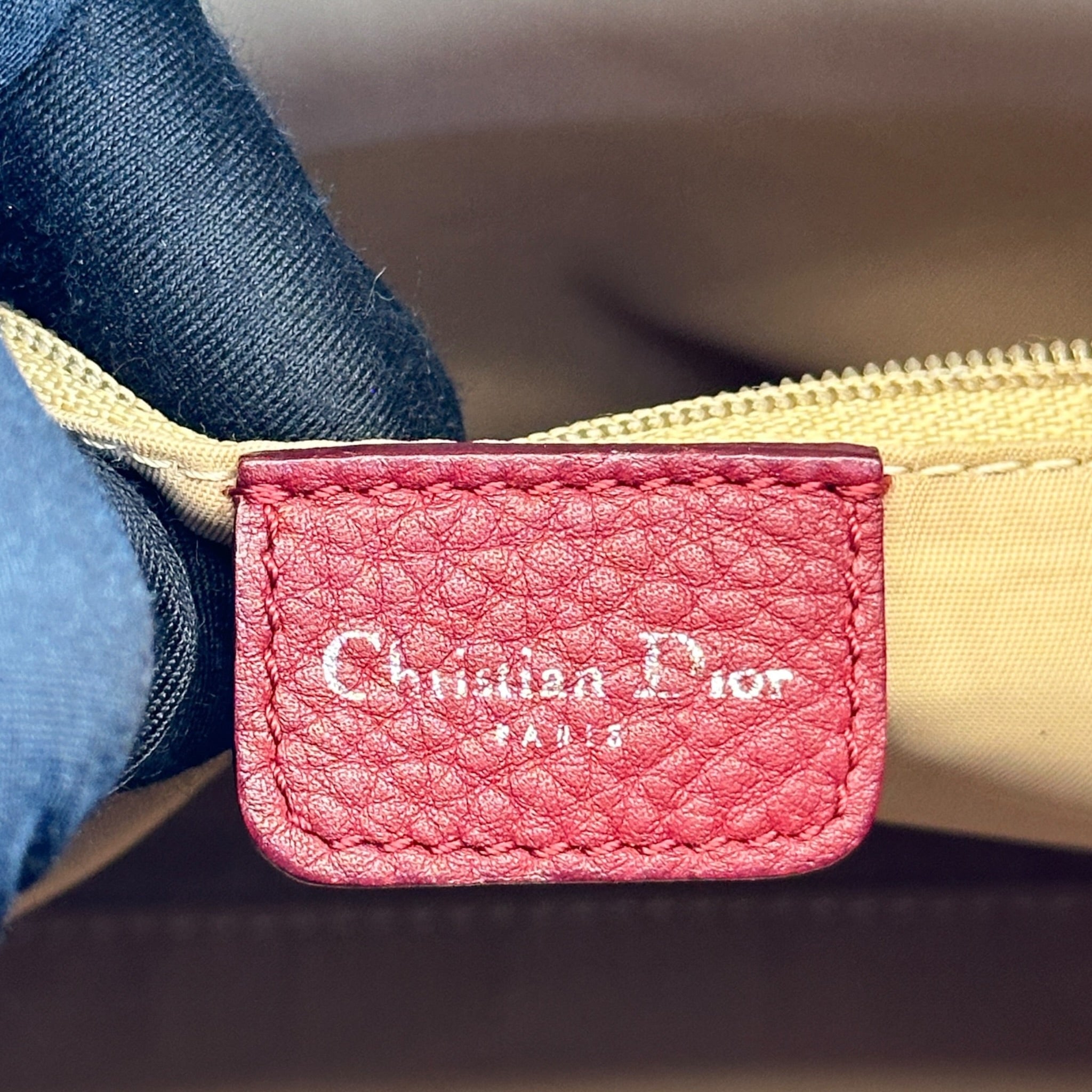 Christian Dior Street Chic Boston Monogram Canvas Bag