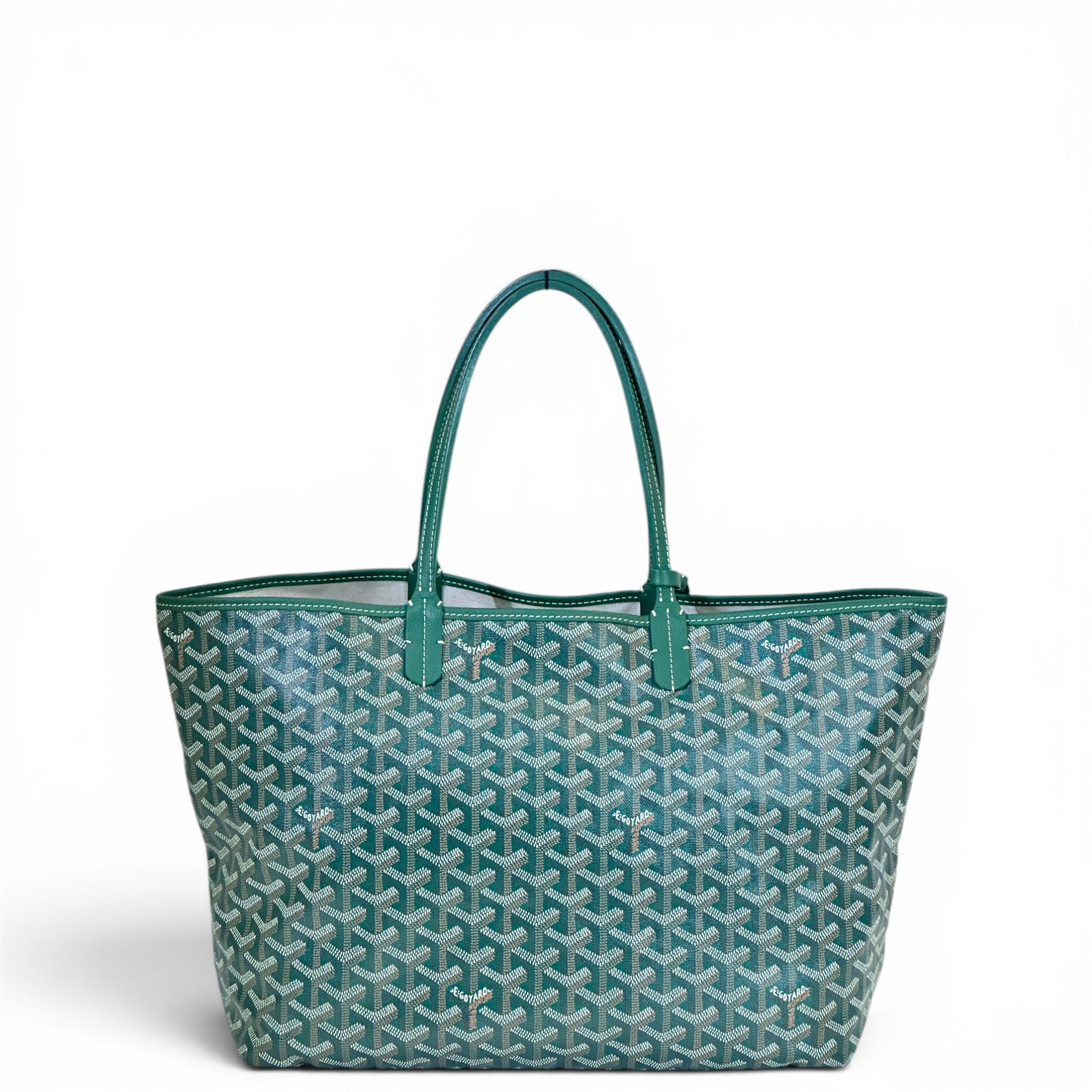 Goyard Saint Louis PM Pearly Green Goyardine Tote