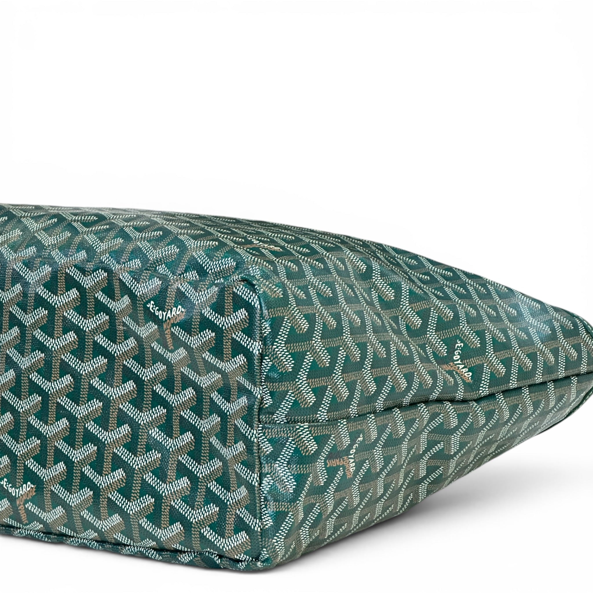 Goyard Saint Louis PM Pearly Green Goyardine Tote