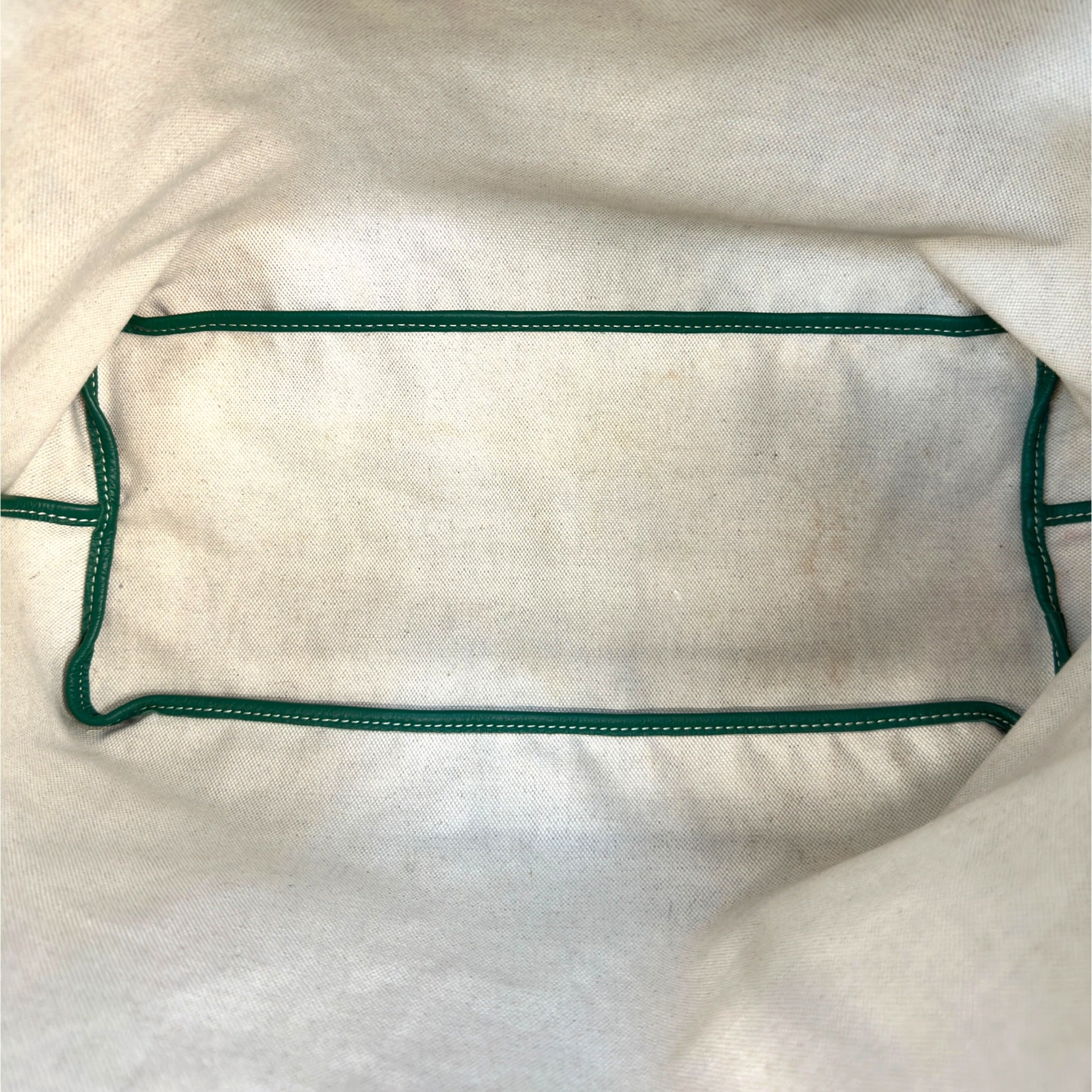 Goyard Saint Louis PM Pearly Green Goyardine Tote