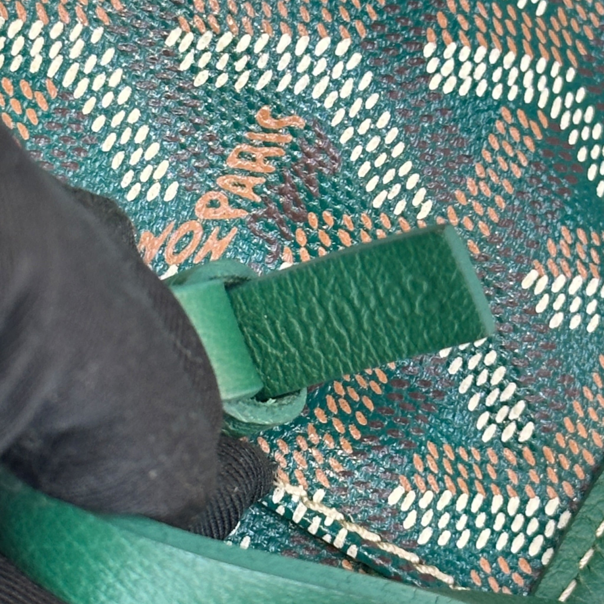 Goyard Saint Louis PM Pearly Green Goyardine Tote