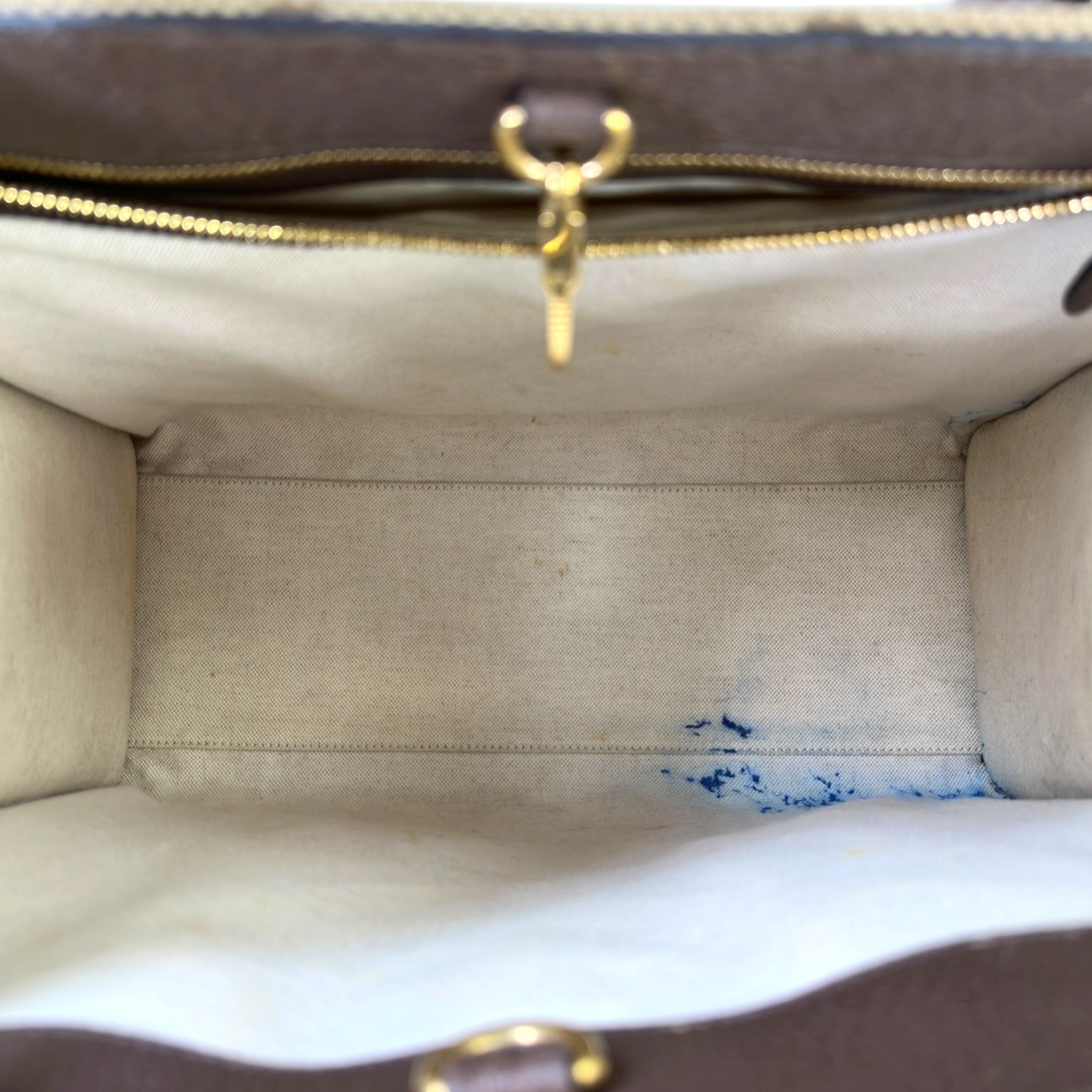 Gucci Jumbo GG tote beige brown monogram canvas