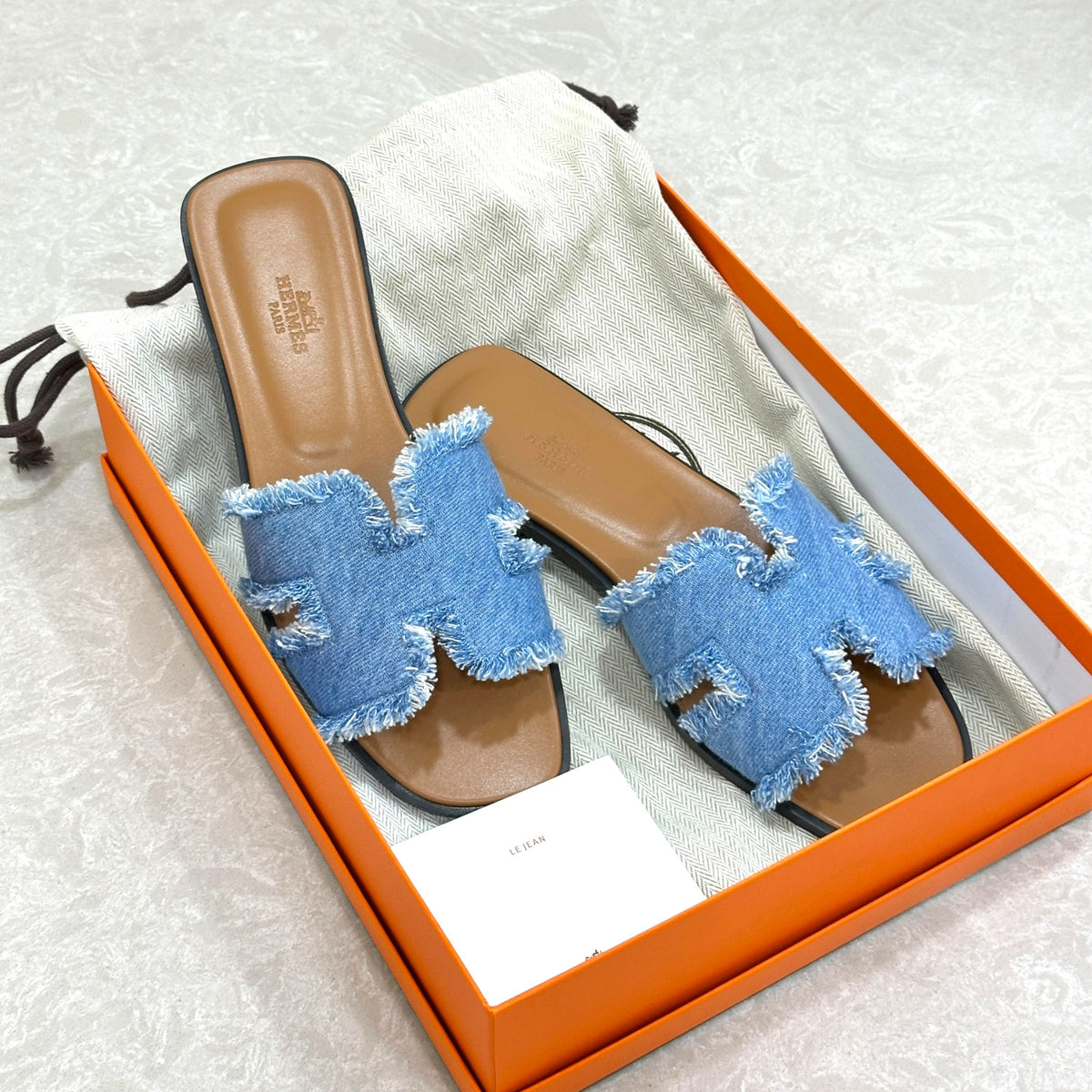 Hermes Denim Orans Eu :38