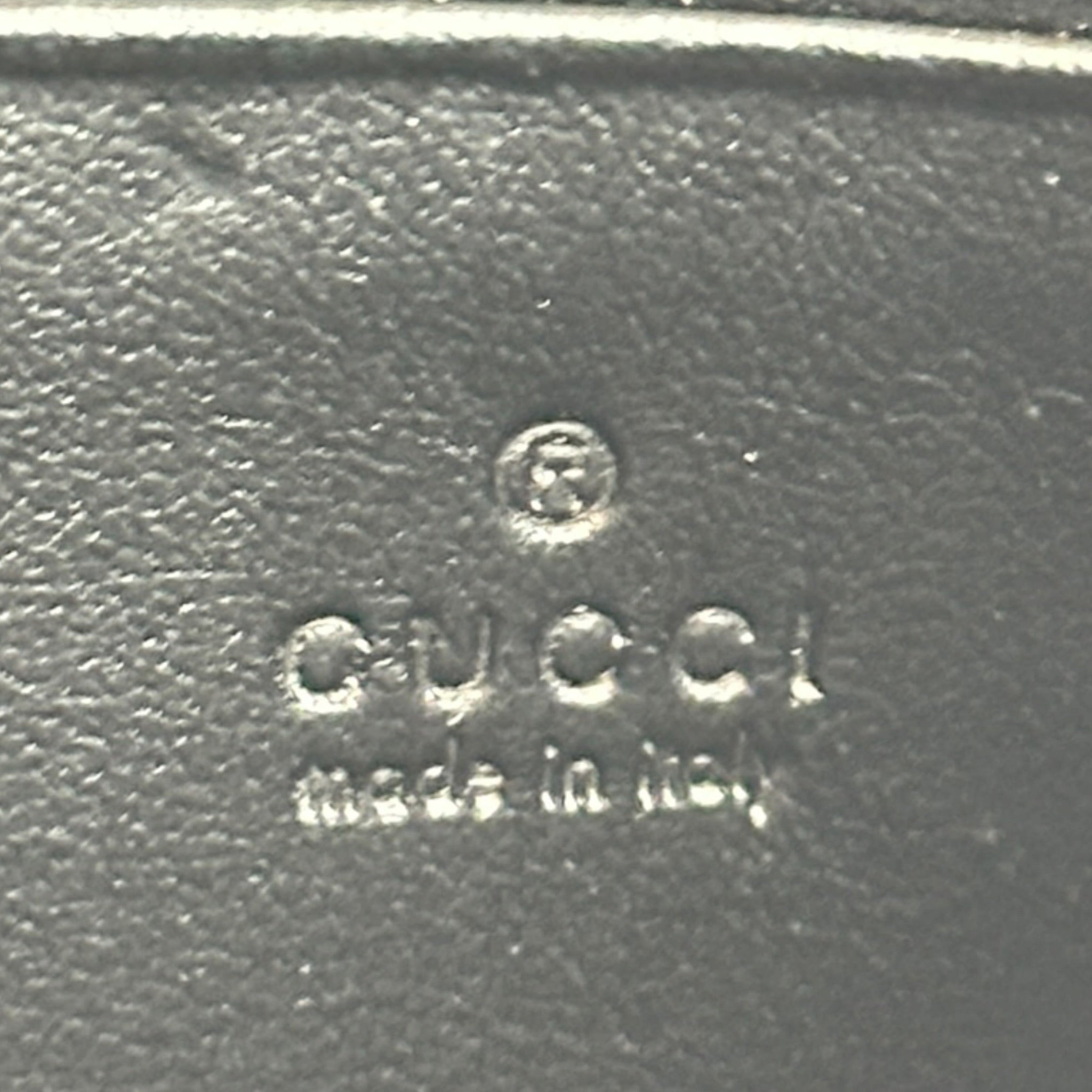 Gucci GG Marmont Wallet on Chain Black Matelasse Chevron