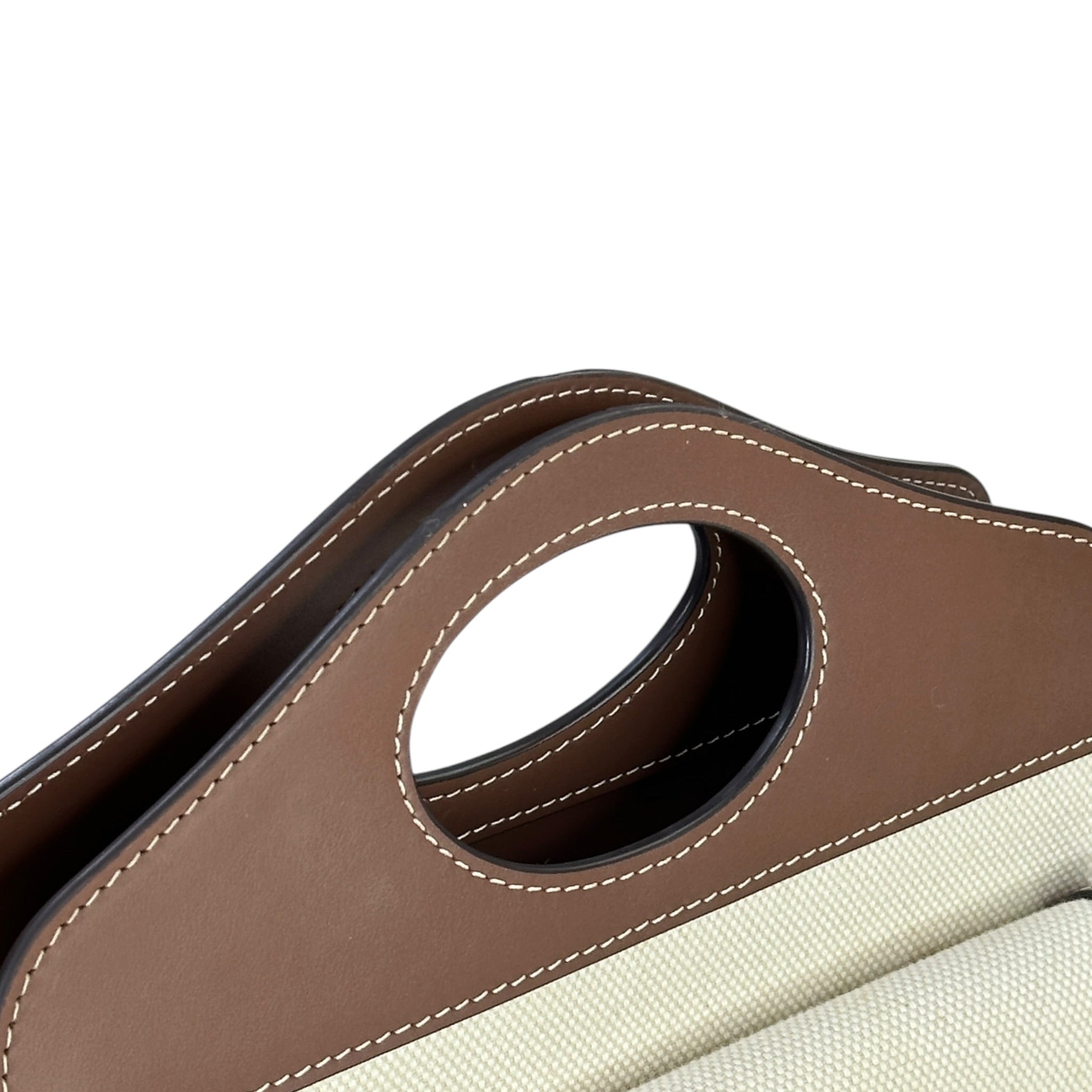 Burberry mini pocket beige/brown bag