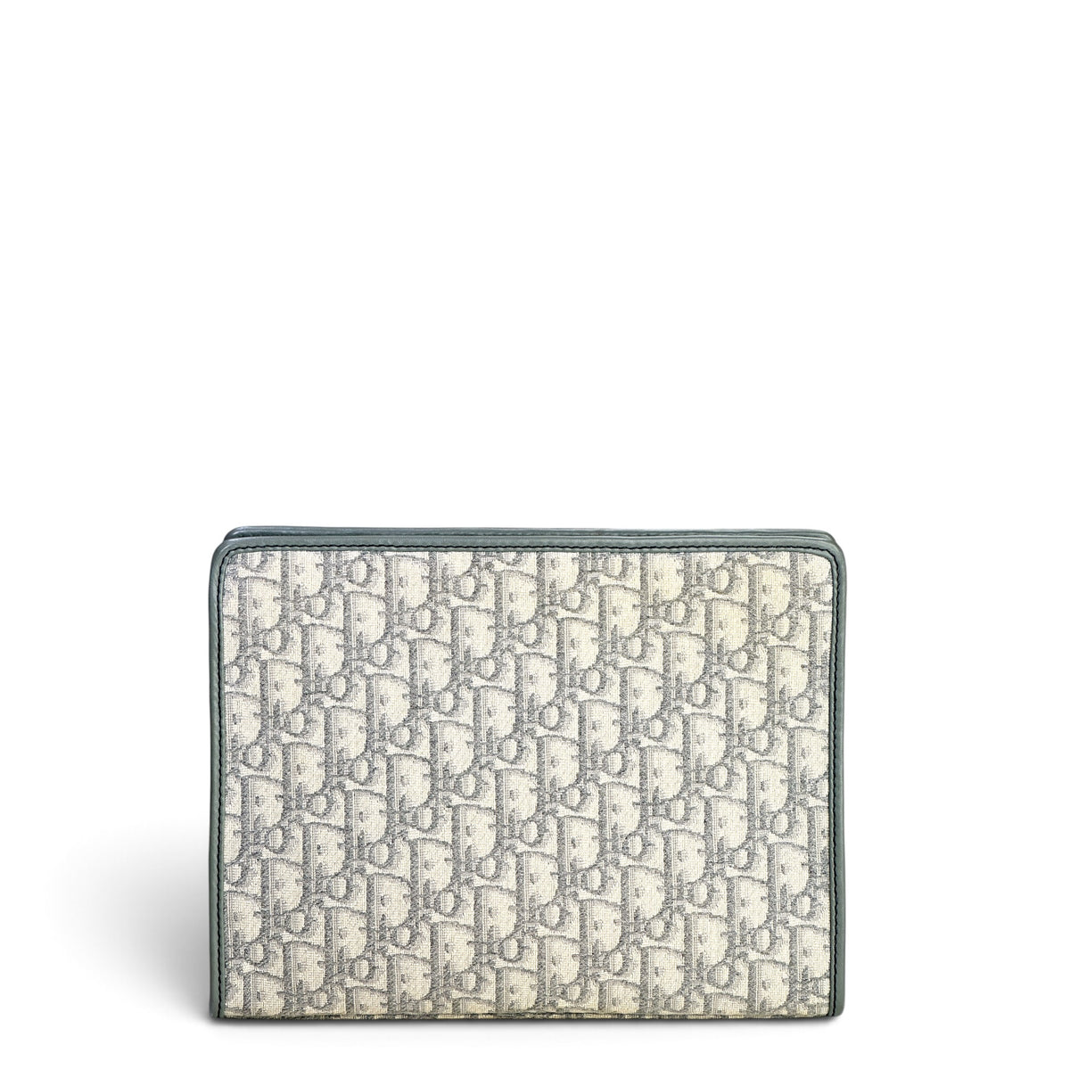 Dior 30 Montaigne Grey Oblique Jacquard Pouch