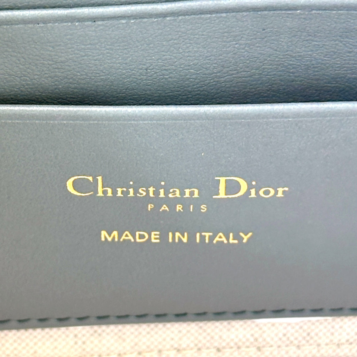Dior 30 Montaigne Grey Oblique Jacquard Pouch